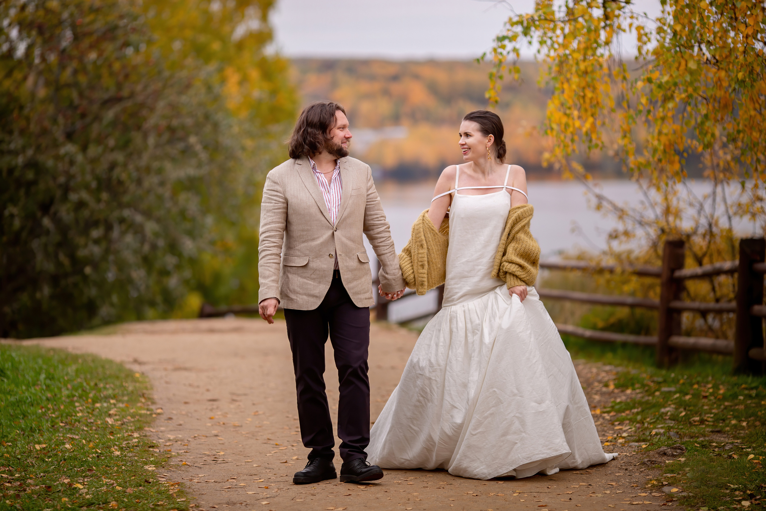 Свадебная фотосессия в Плесе. Олеся Ефанова фотограф Иваново, Тейково и Плёс