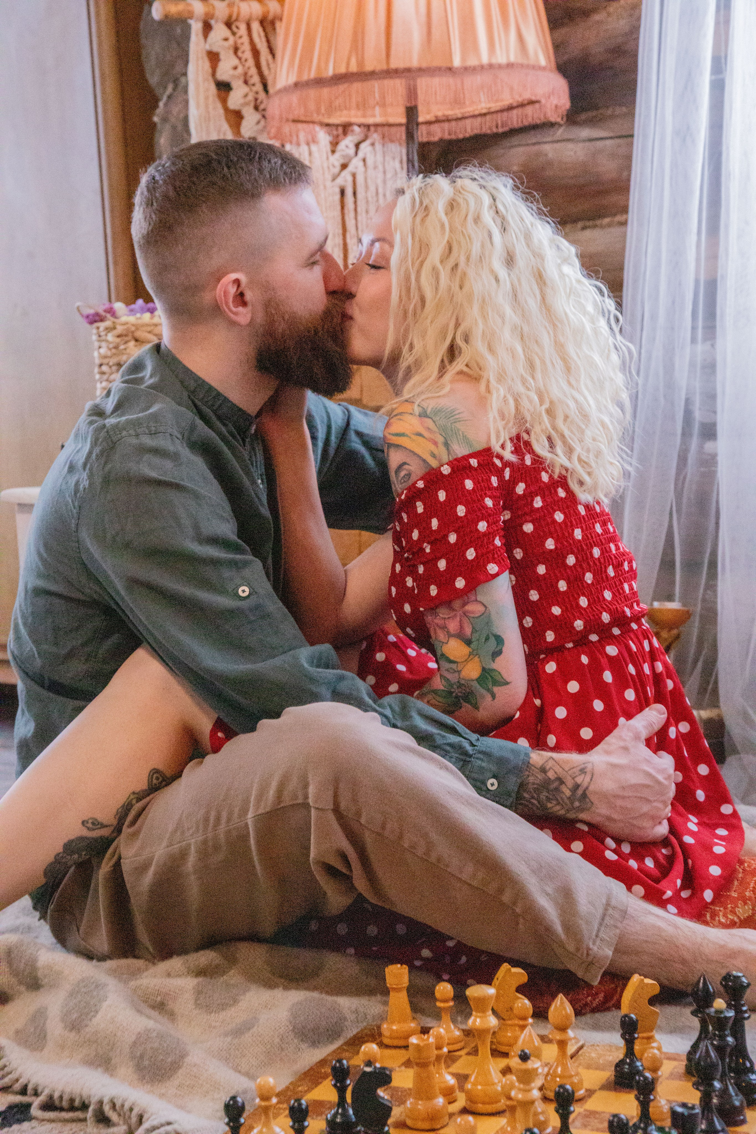 Весна. Загородная фотостудия Глэмпинг в МО