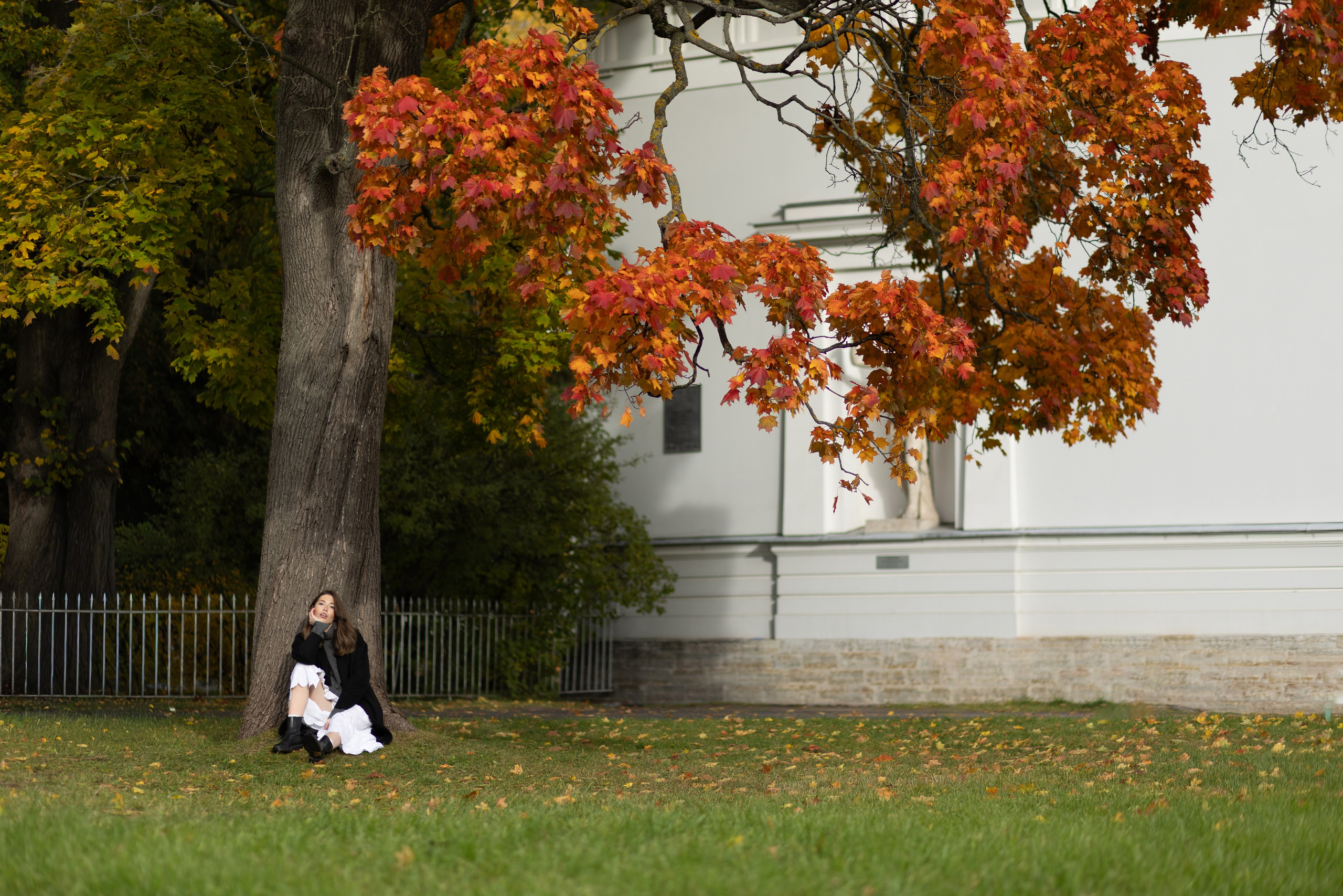 Краски осени с Дашей. Портретный фотограф в Санкт-Петербурге