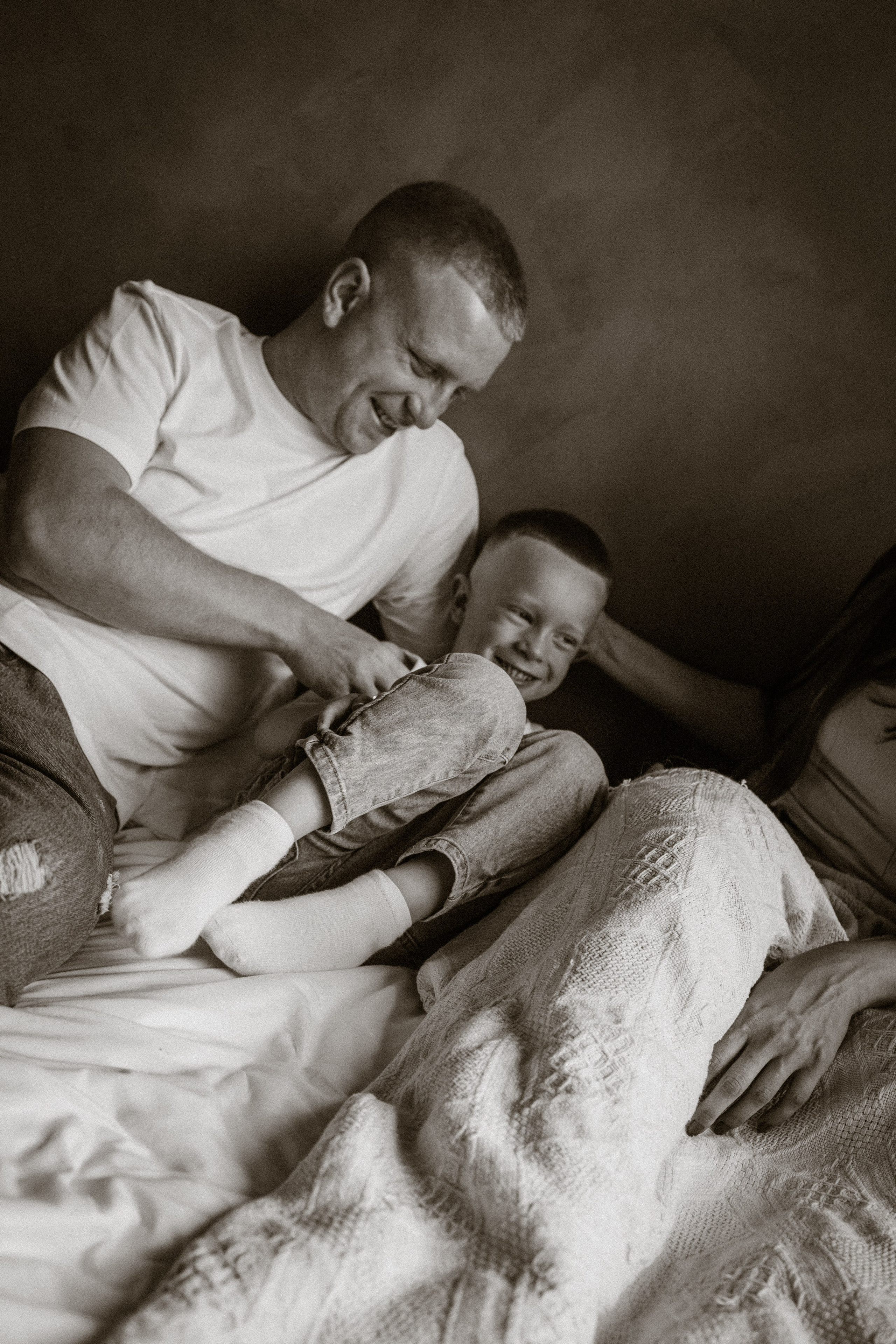 Виталий Оля и Макар. Фотограф женского портрета и семейных историй в жанре life в Нижнем Новгороде Елена Матросова