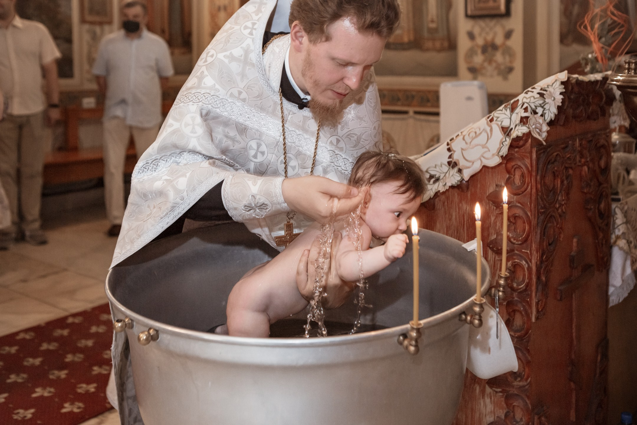 Фотосъёмка таинства крещения. Фотограф на крестины. GagarinProArt