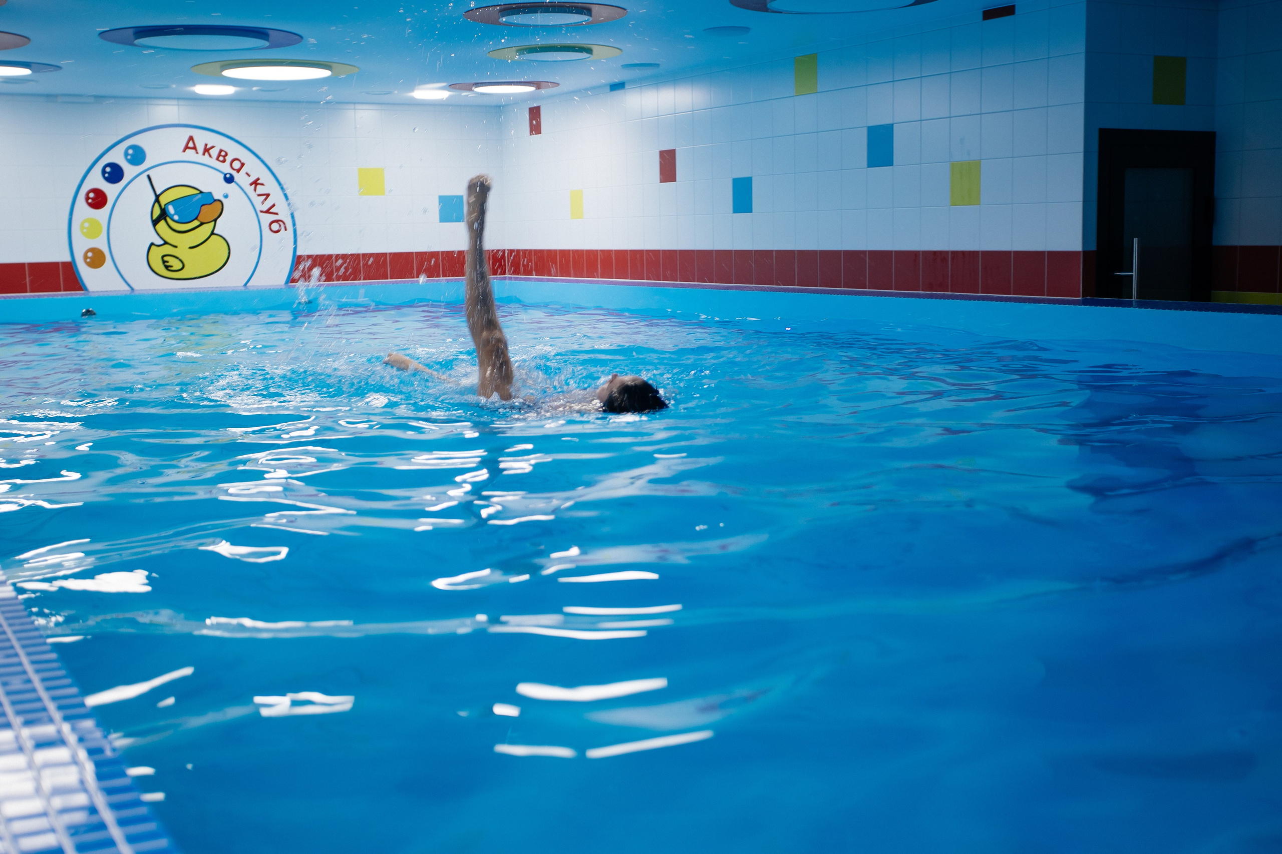 Открытие бассейна. Фотограф в Иркутске