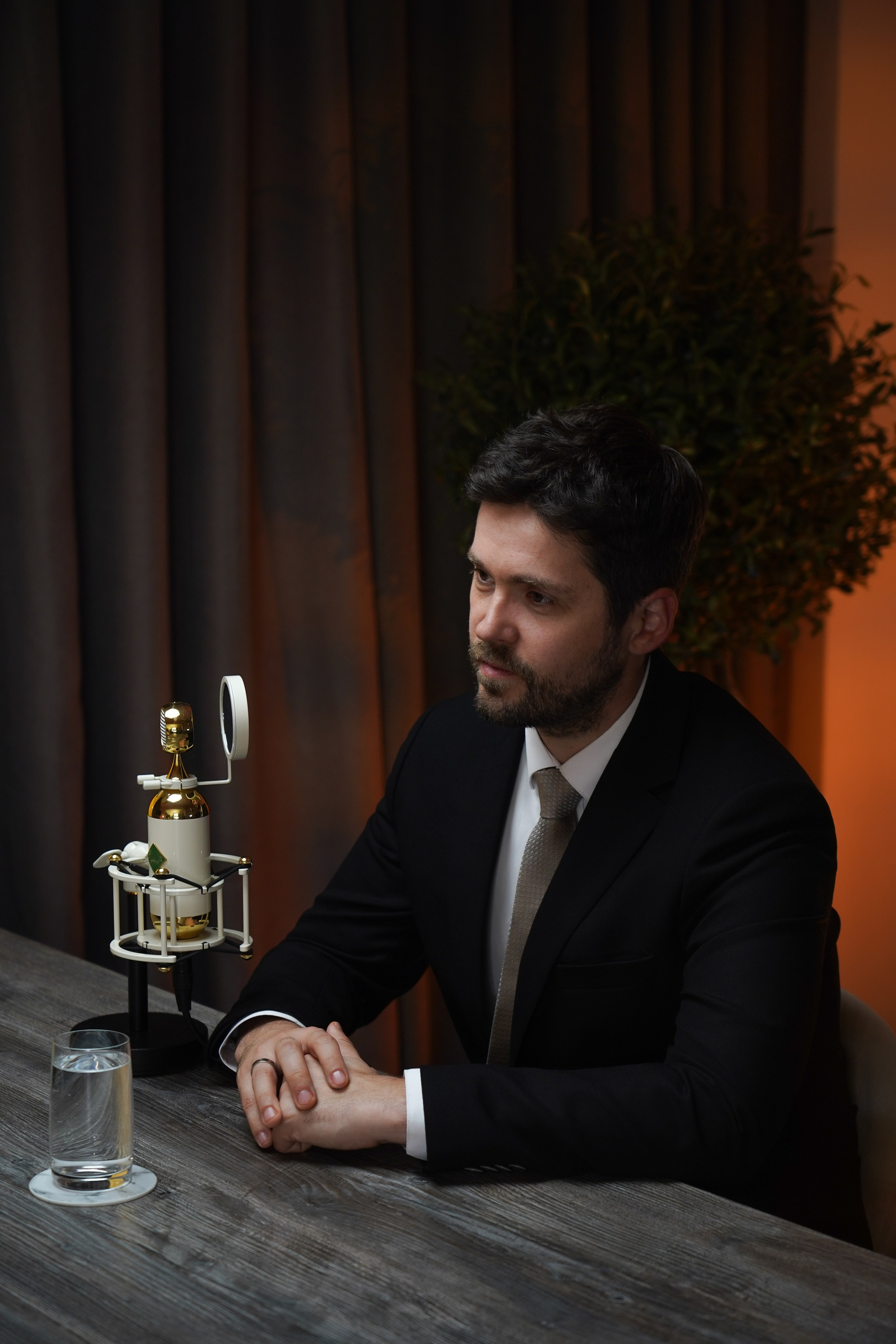 Процесс записи подкаста. Анна, фотограф Москва, Зеленоград