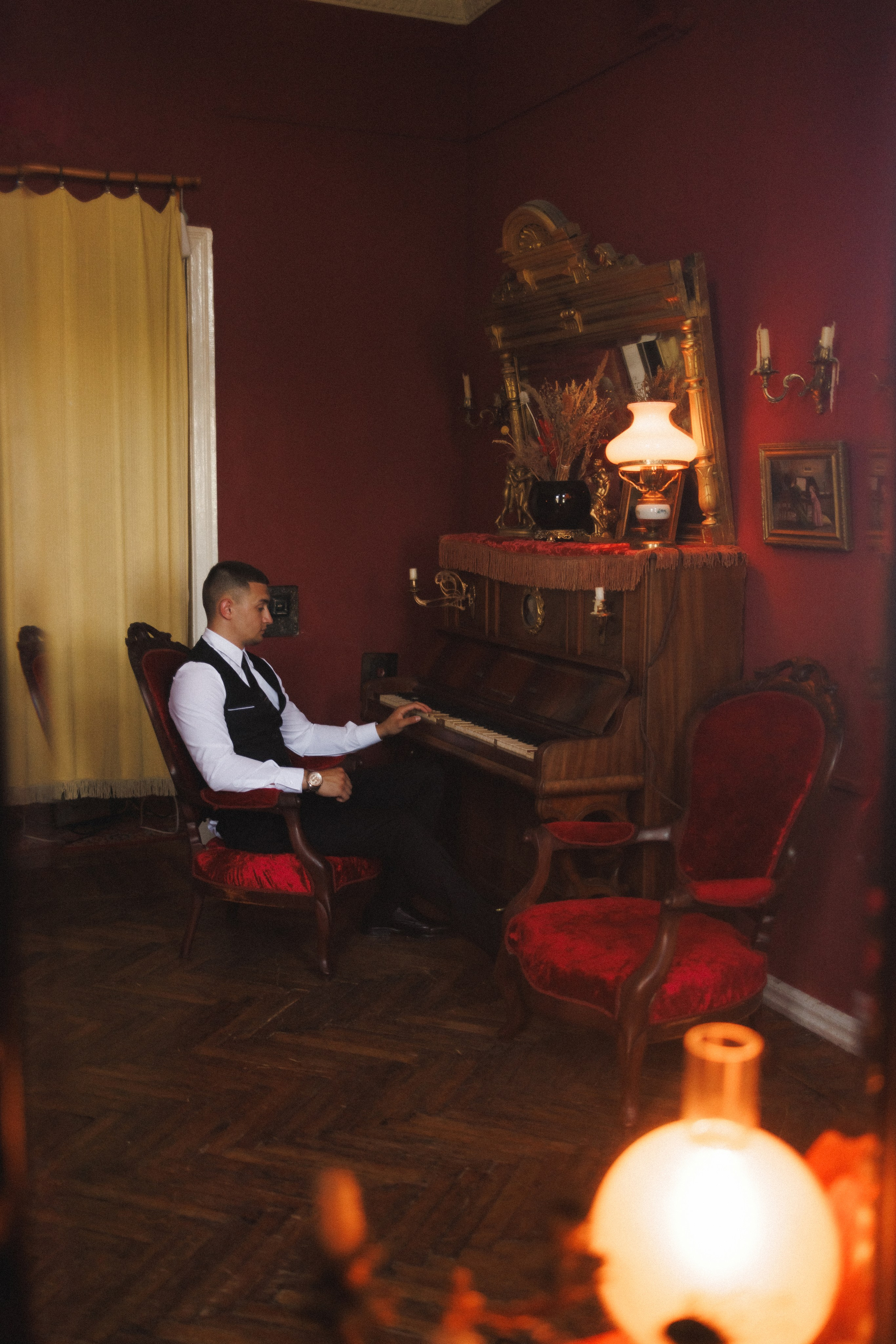 Семейная фотосессия в ретро стиле, фотостудия «Ретроград», город Краснодар. Семейный и детский фотограф в Краснодаре Анна Трашкова