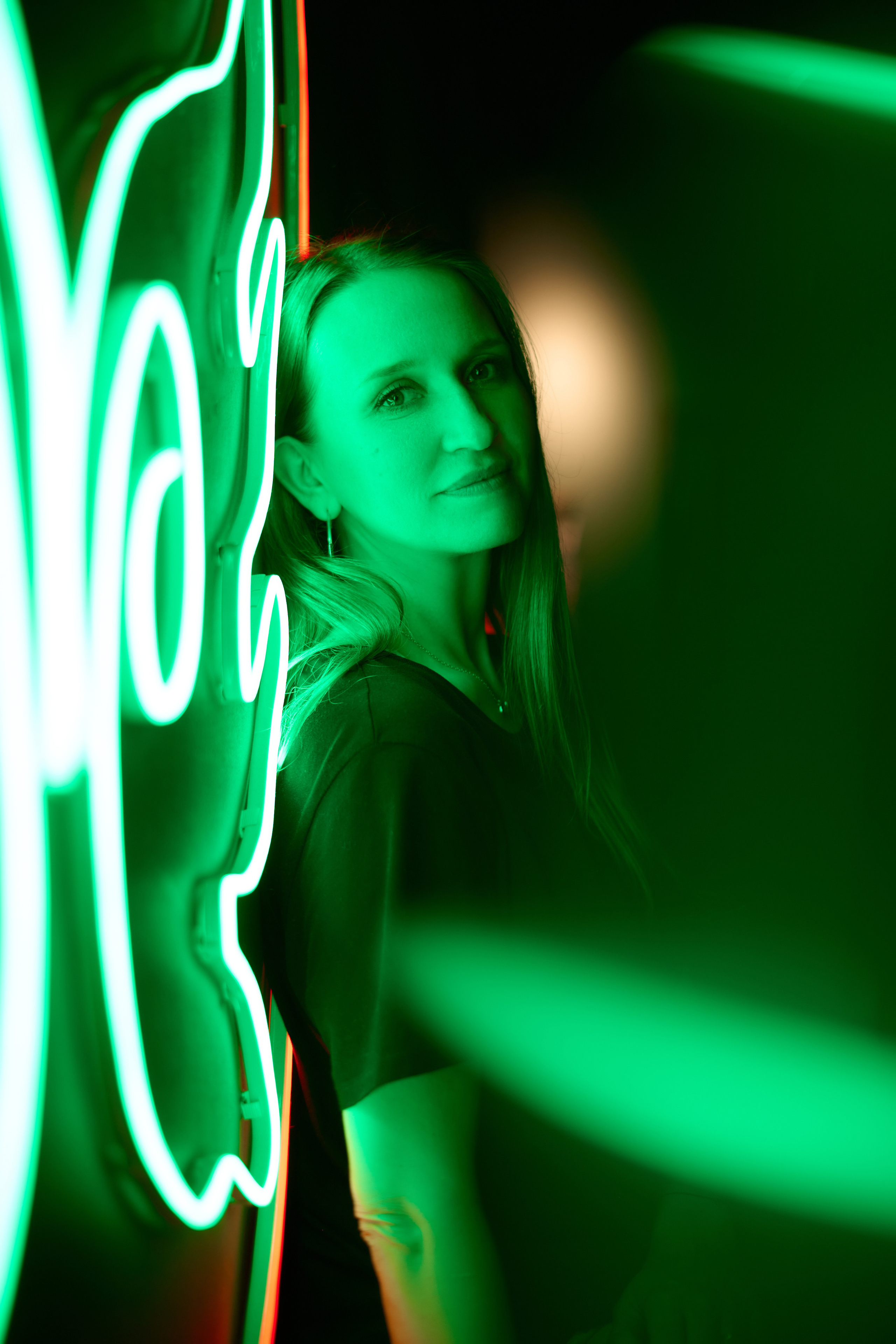 Неоновые портреты. Фотограф Любовь Белявцева