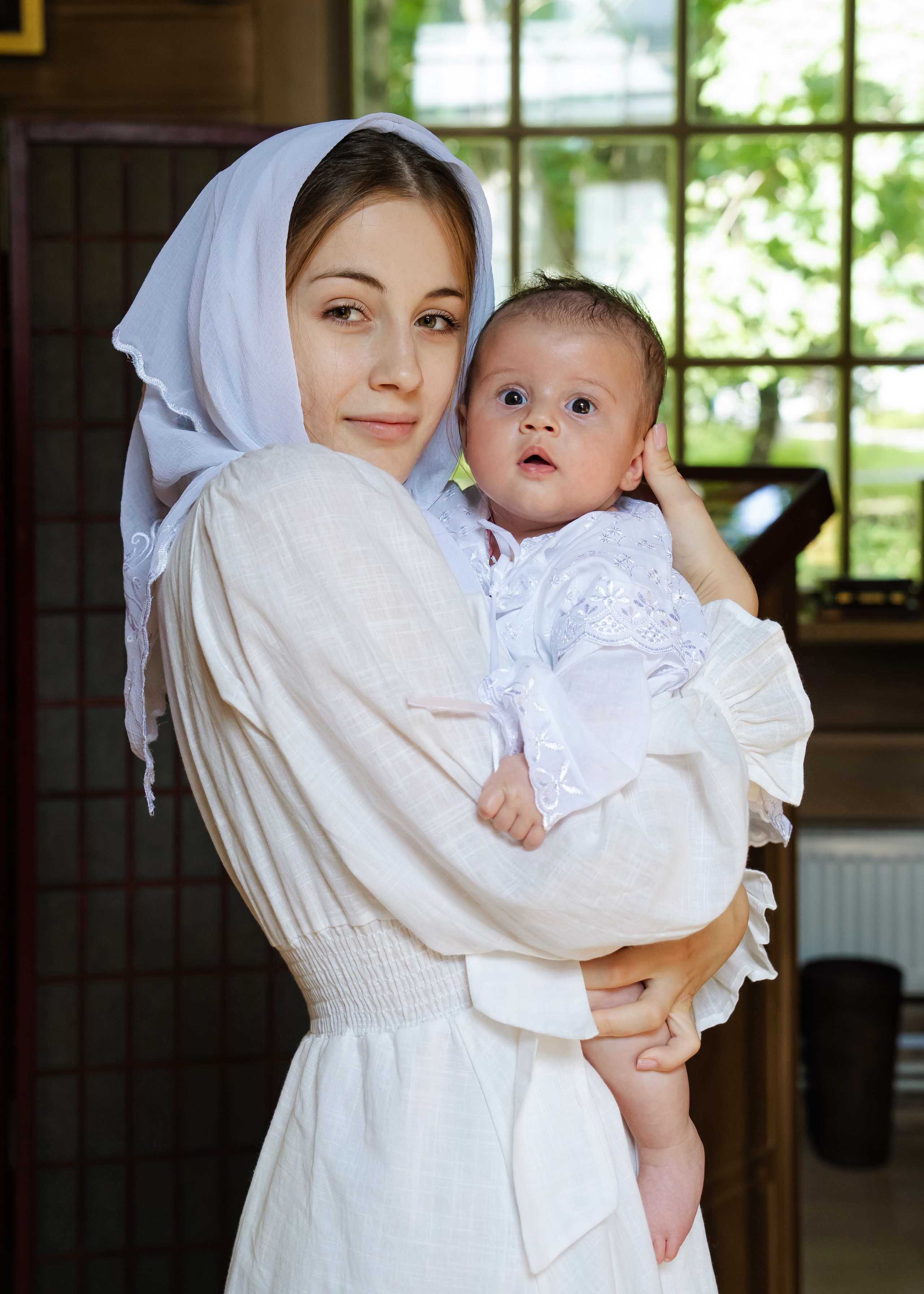 Таинство Крещения Марии. Крамер Юлиана детский и семейный фотограф