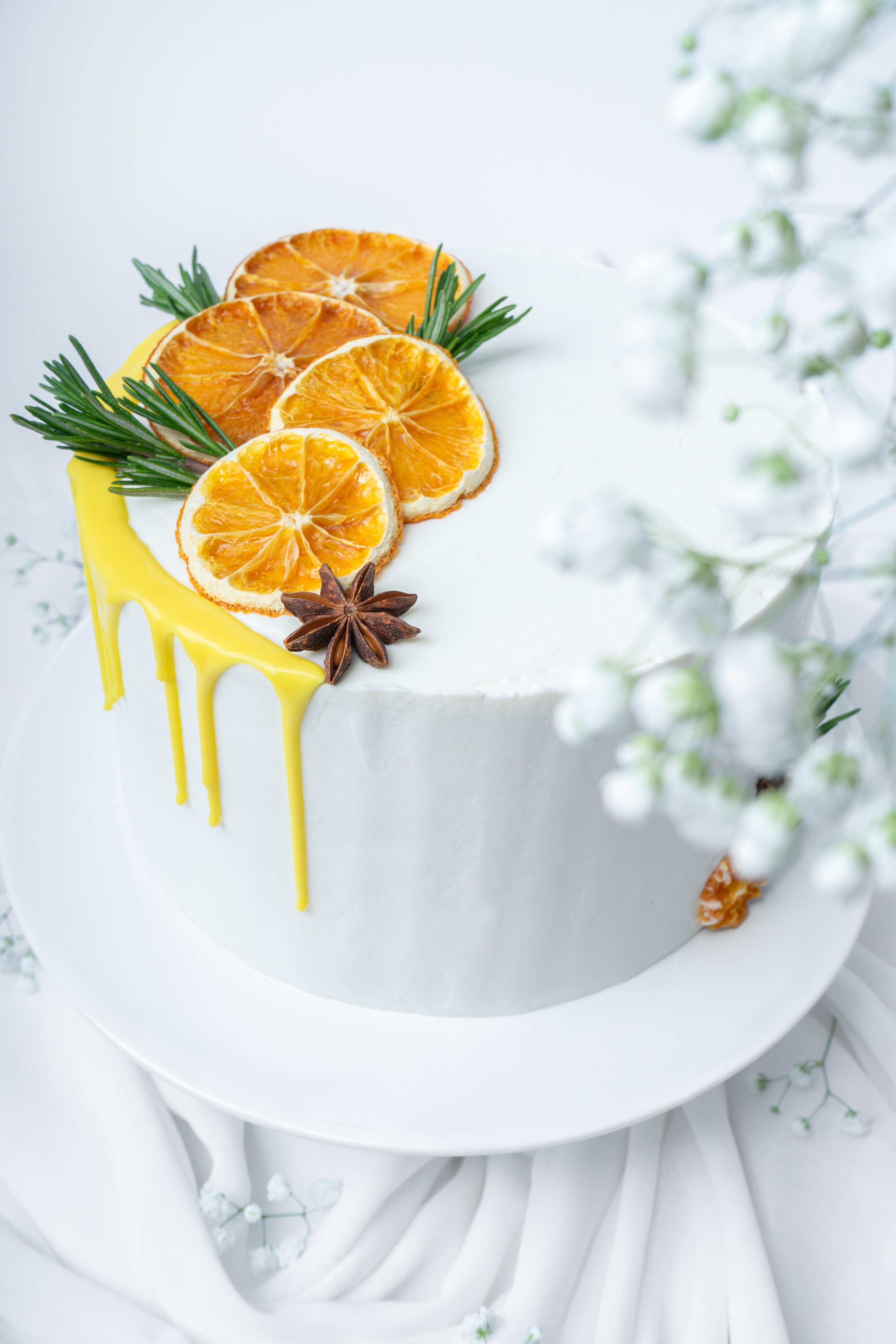 Торт, Цитрусовые сливки. Фотограф Ахмедов Эльдар Чита