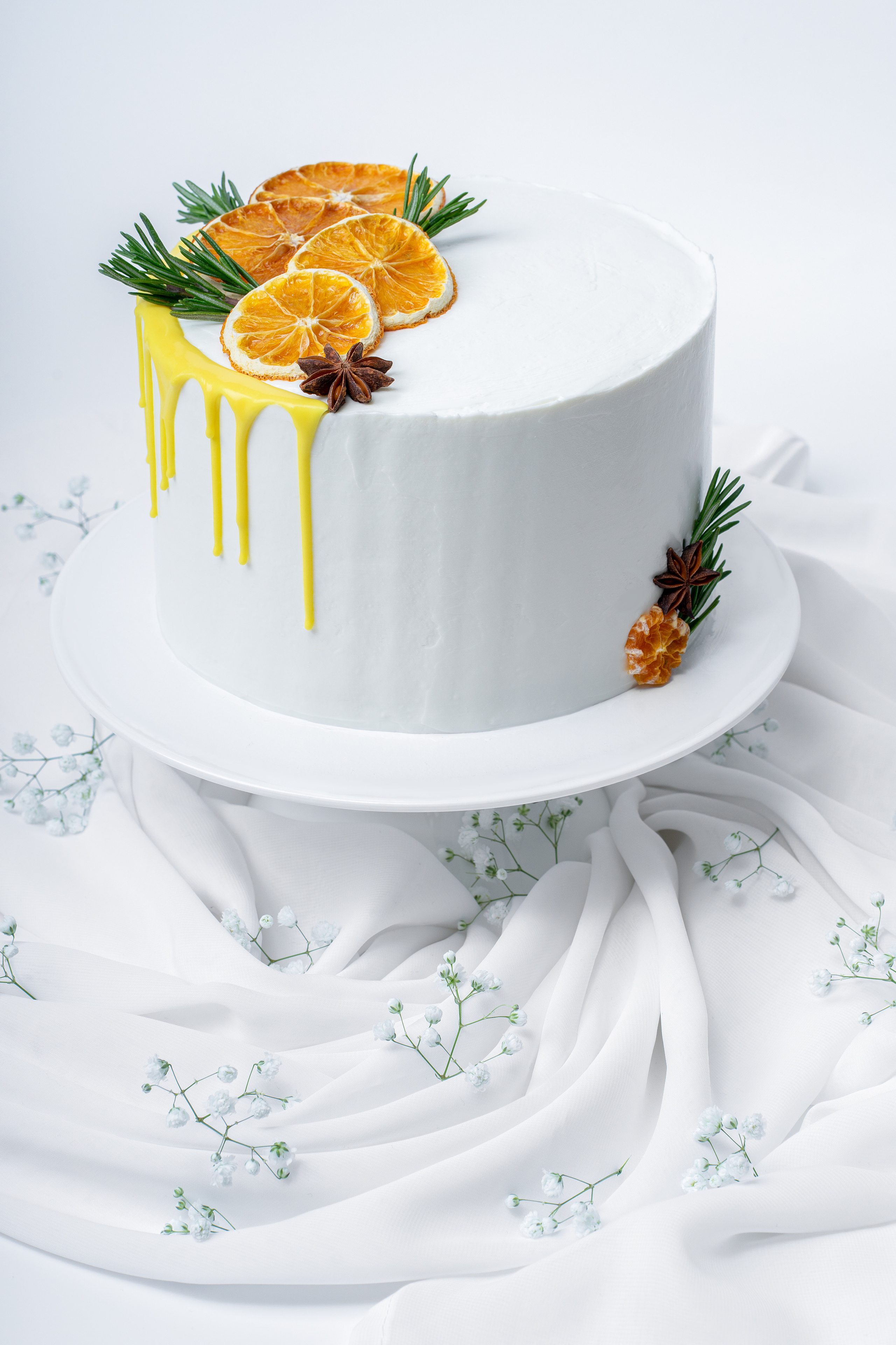 Торт, Цитрусовые сливки. Фотограф Ахмедов Эльдар Чита