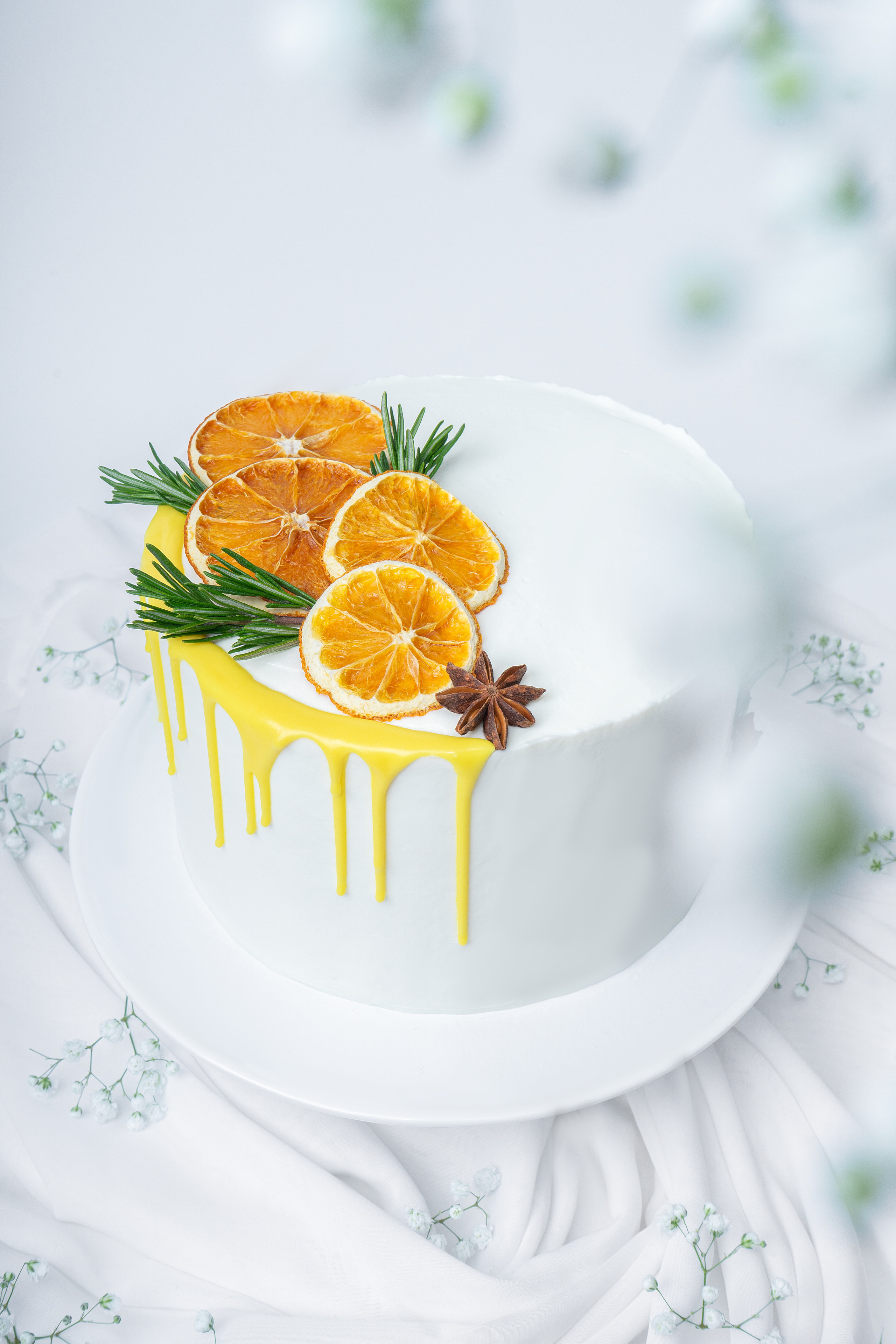 Торт, Цитрусовые сливки. Фотограф Ахмедов Эльдар Чита