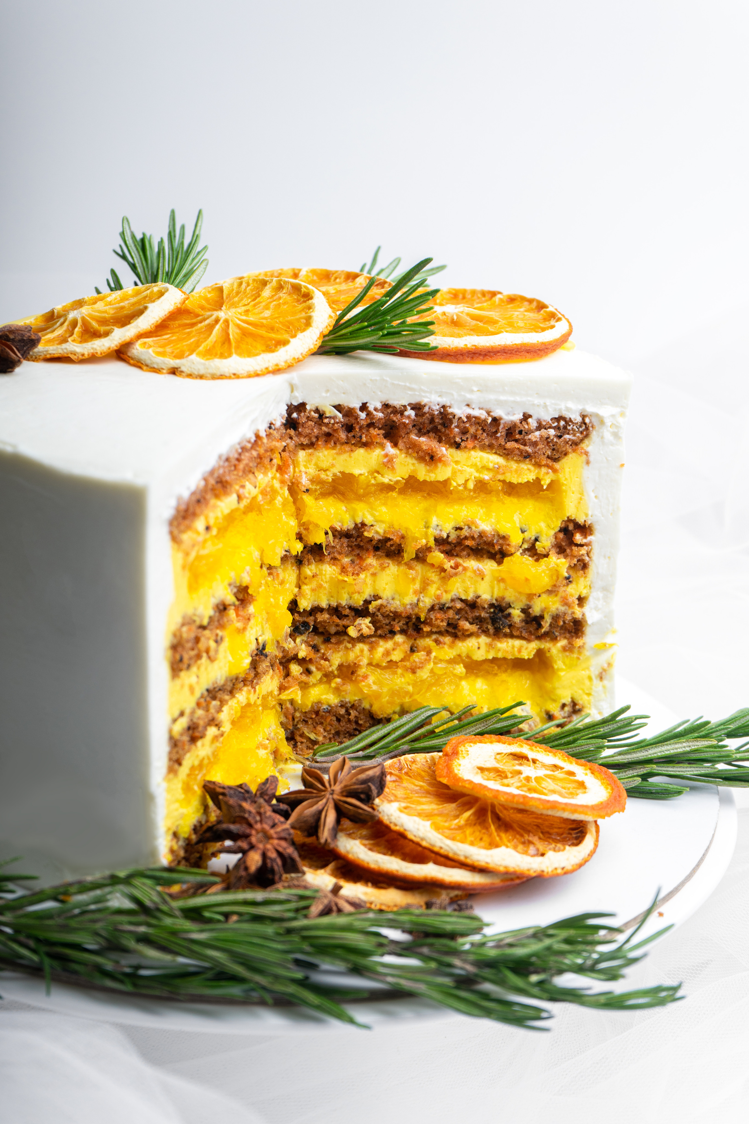 Торт, Цитрусовые сливки. Фотограф Ахмедов Эльдар Чита