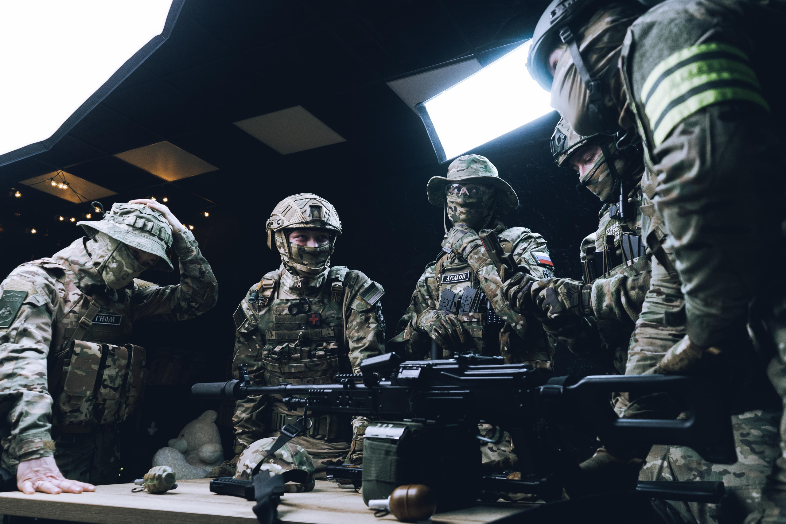 Страйкбольная команда «Рать». Фотограф Ахмедов Эльдар Чита