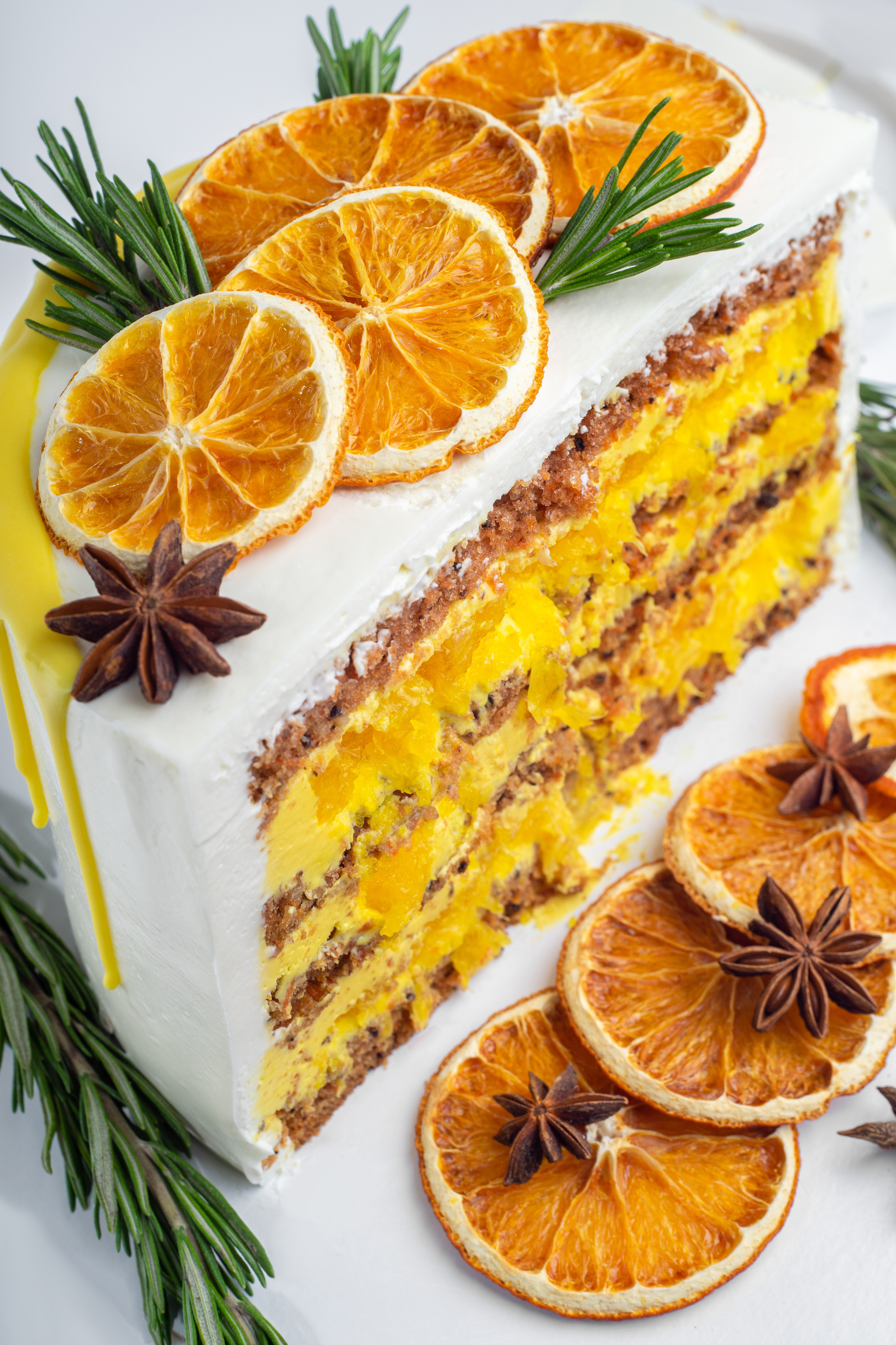 Торт, Цитрусовые сливки. Фотограф Ахмедов Эльдар Чита