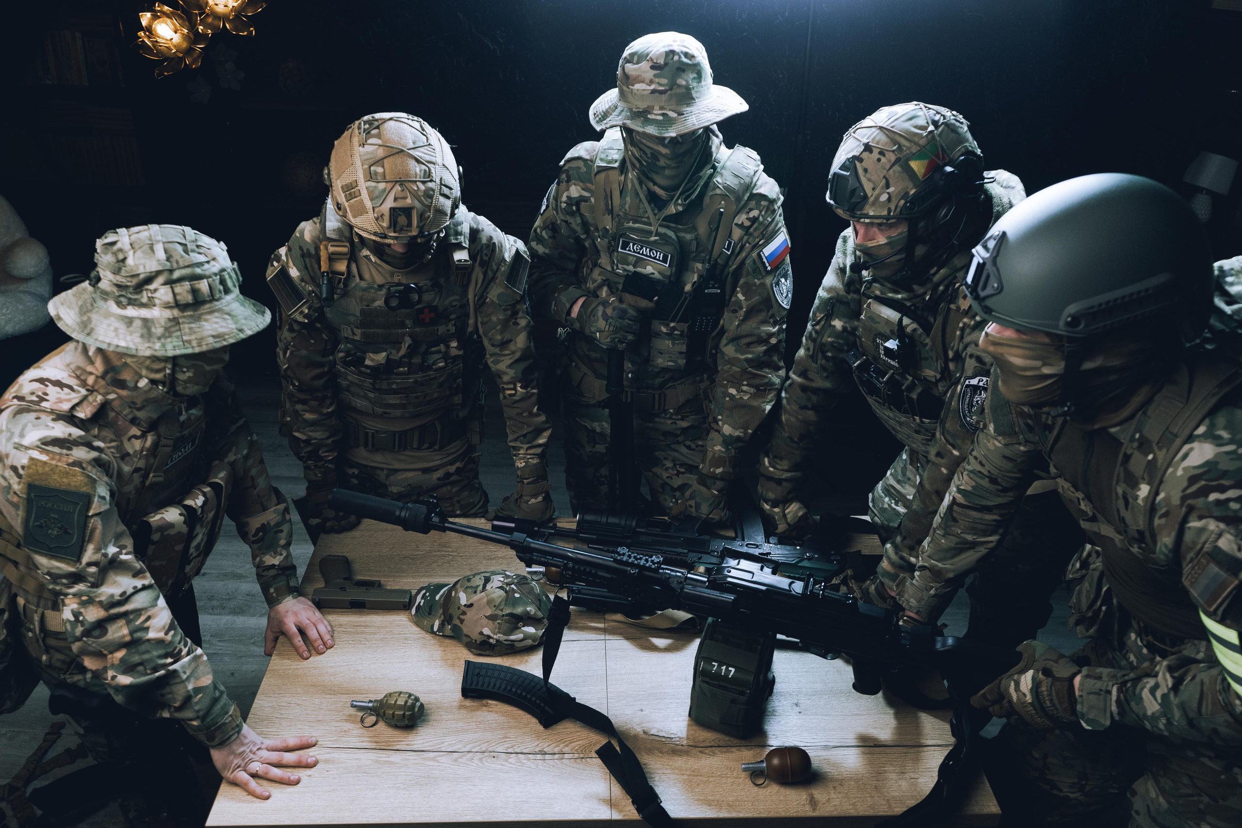 Страйкбольная команда «Рать». Фотограф Ахмедов Эльдар Чита