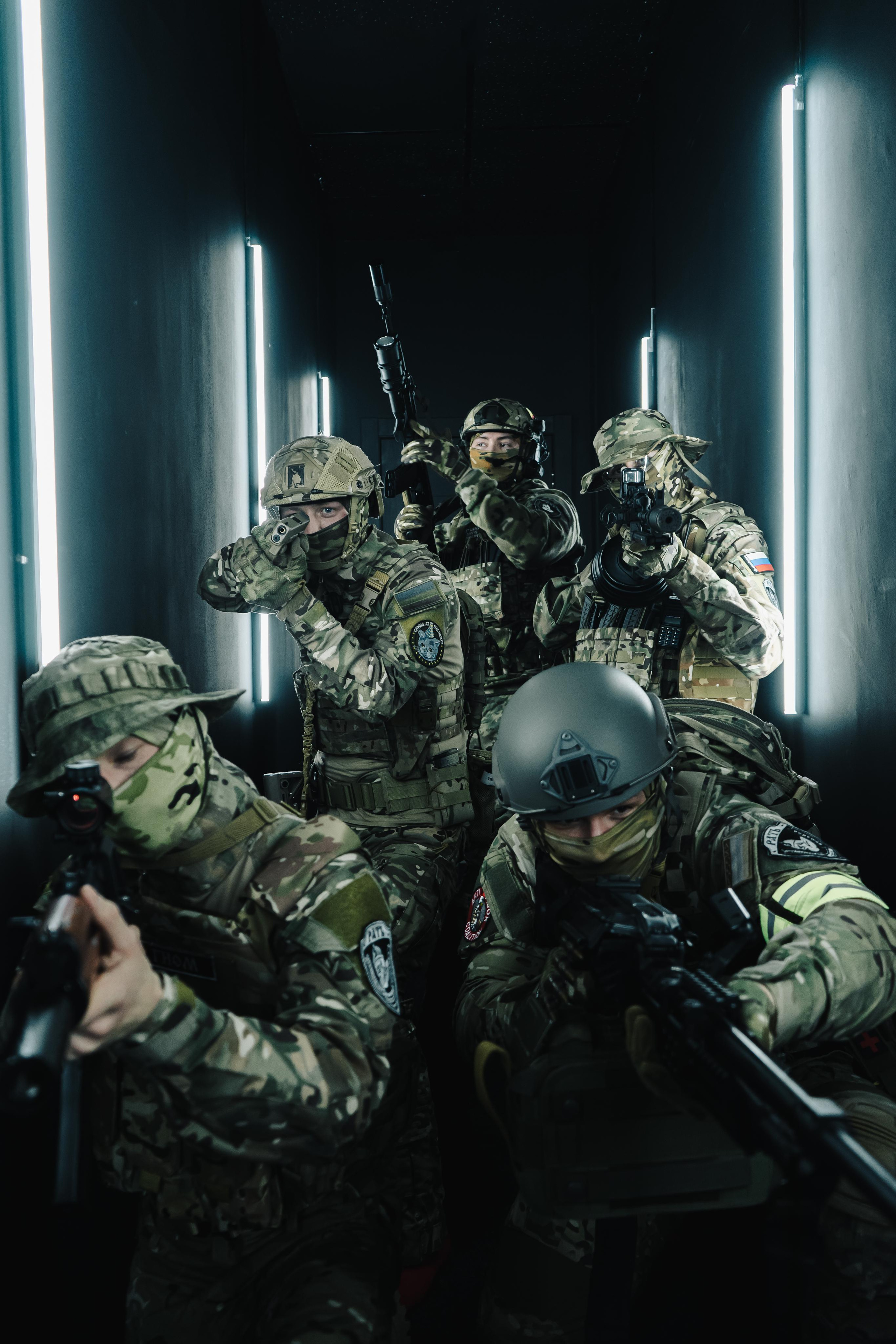 Страйкбольная команда «Рать». Фотограф Ахмедов Эльдар Чита