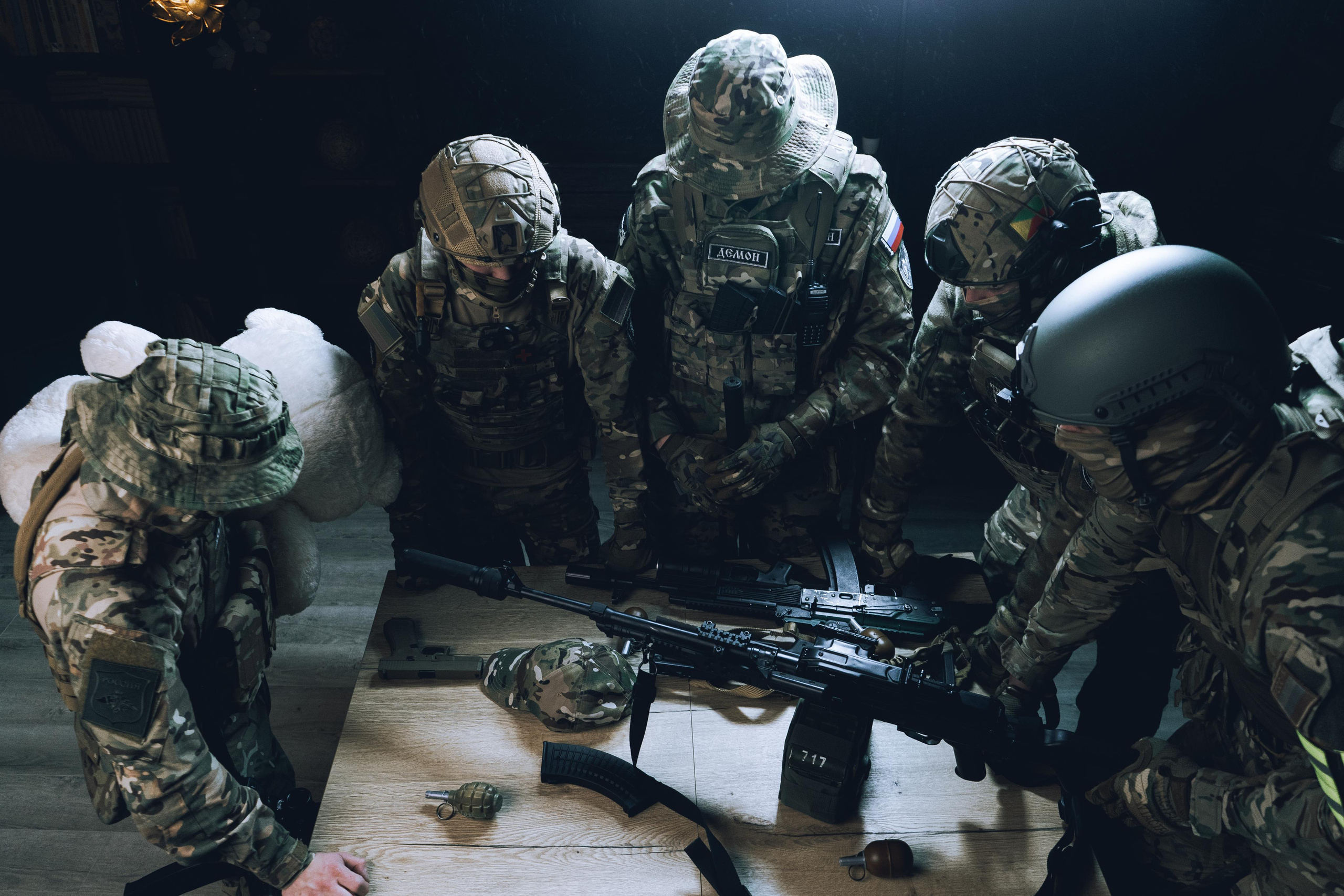 Страйкбольная команда «Рать». Фотограф Ахмедов Эльдар Чита