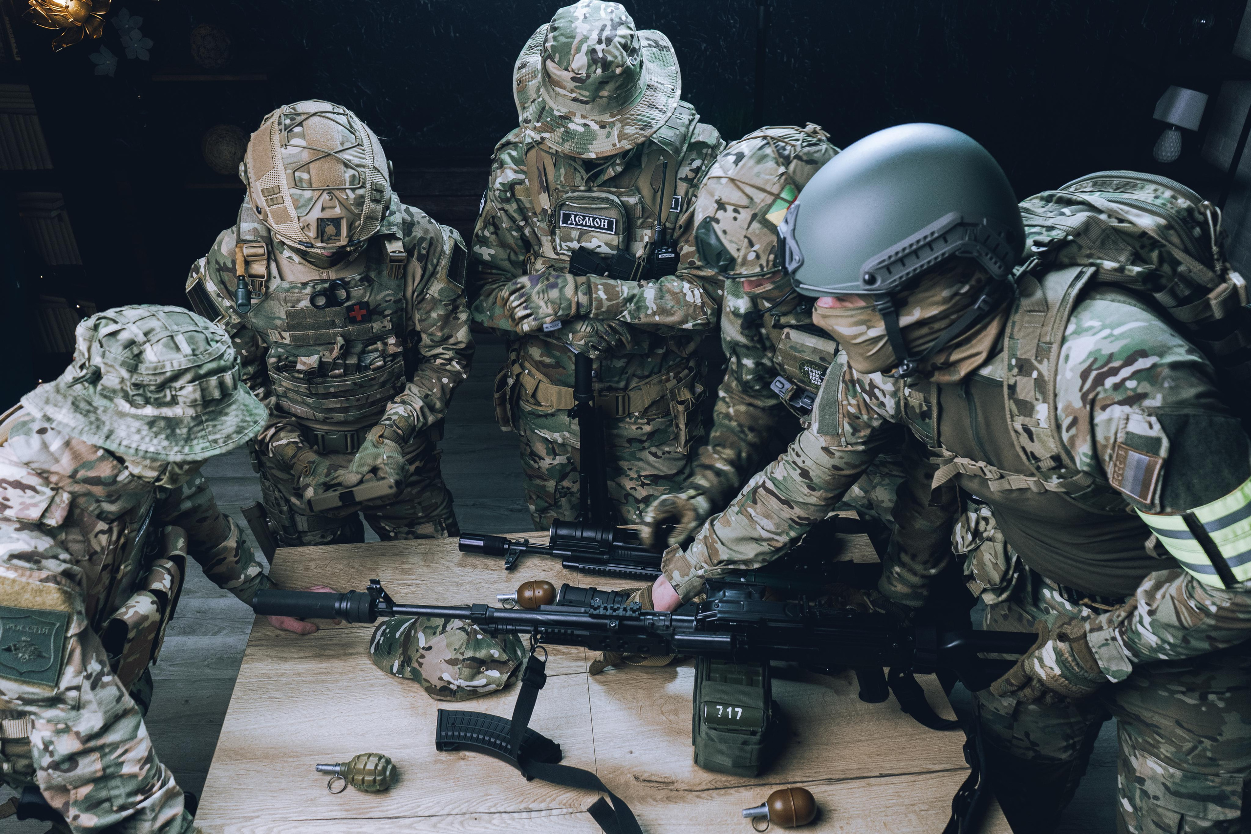 Страйкбольная команда «Рать». Фотограф Ахмедов Эльдар Чита