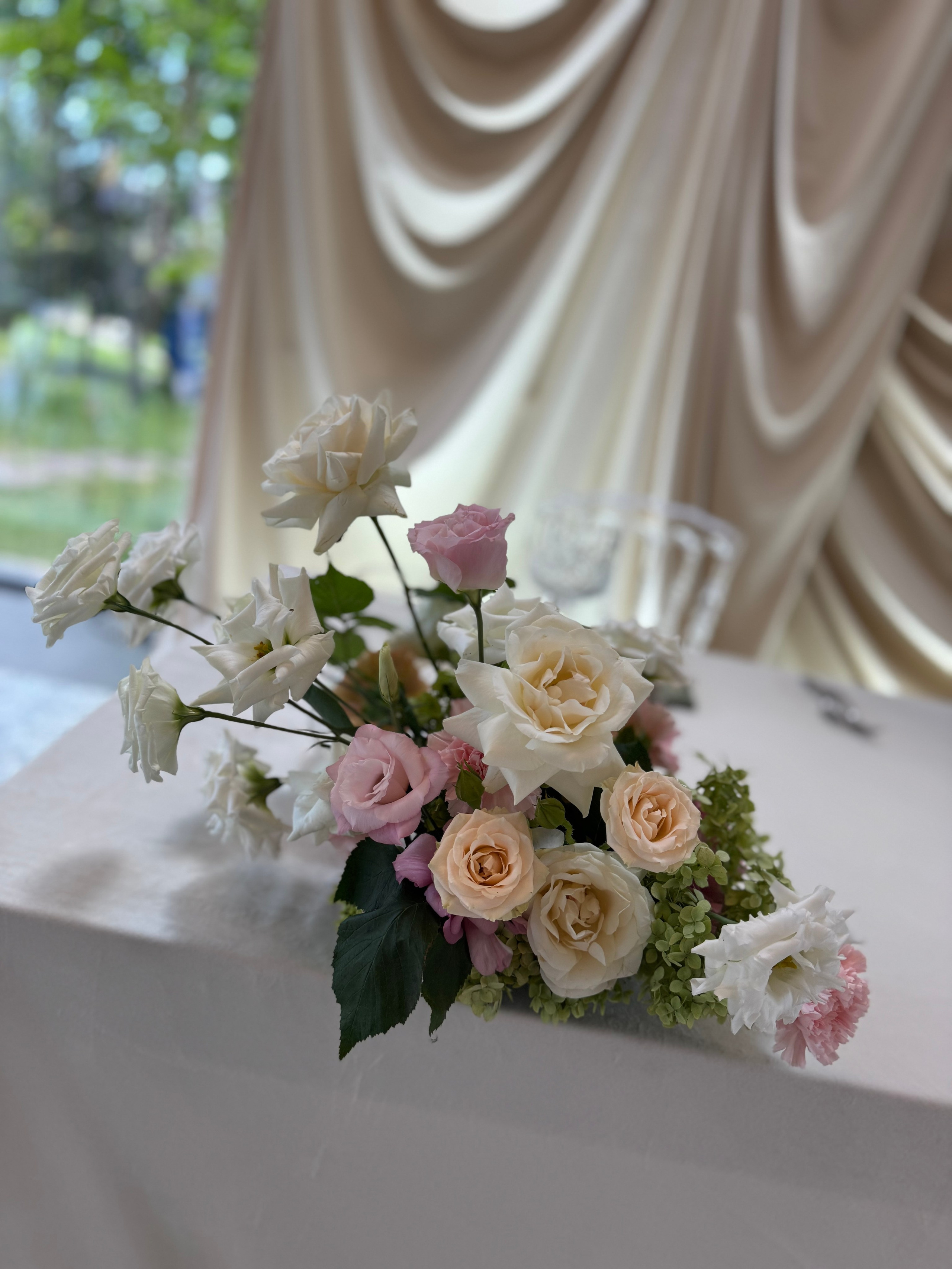 Классика с розовыми акцентами. Декоратор флорист оформление свадеб Тольятти Самара