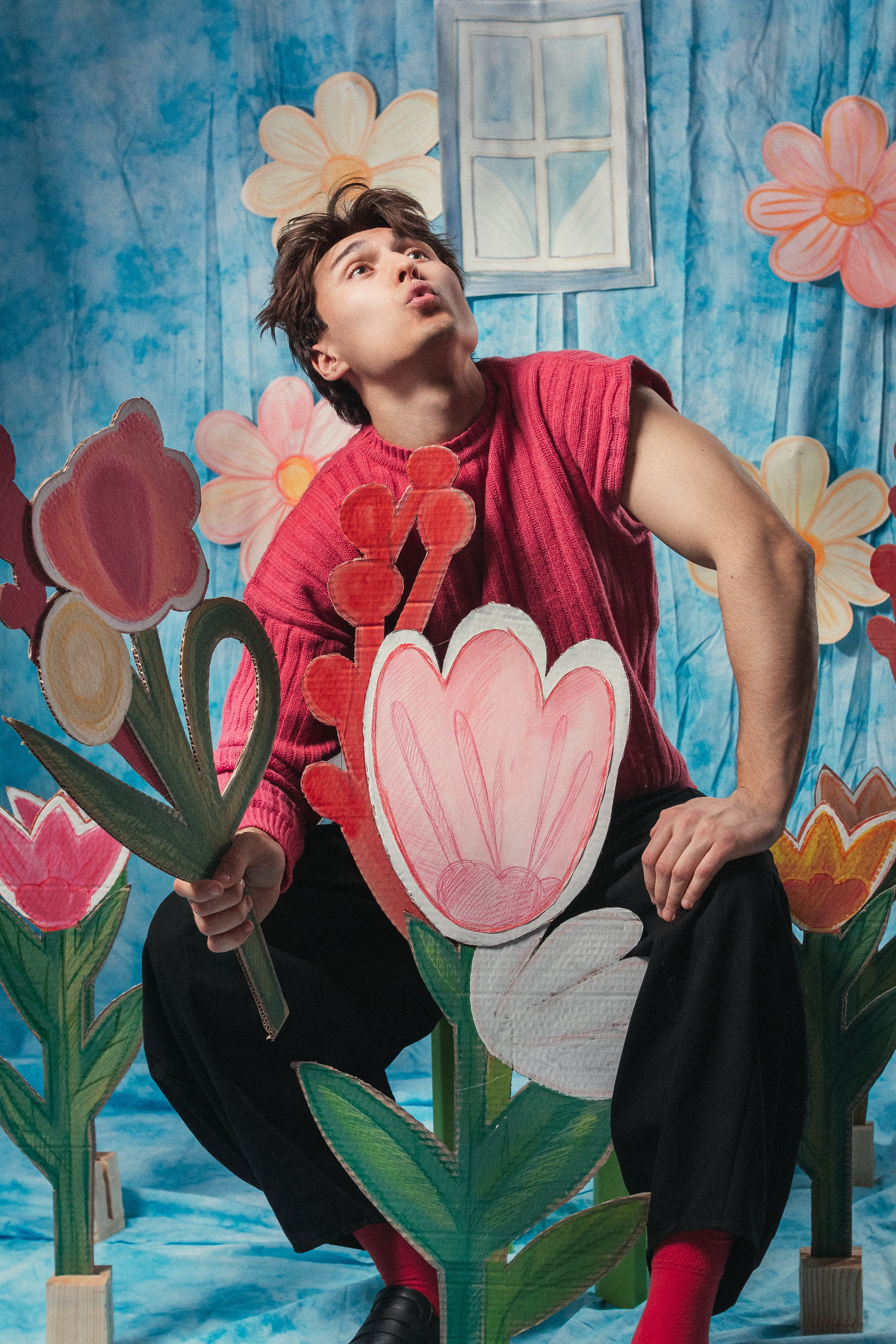 Картонные цветы. Светлана Аброщикова