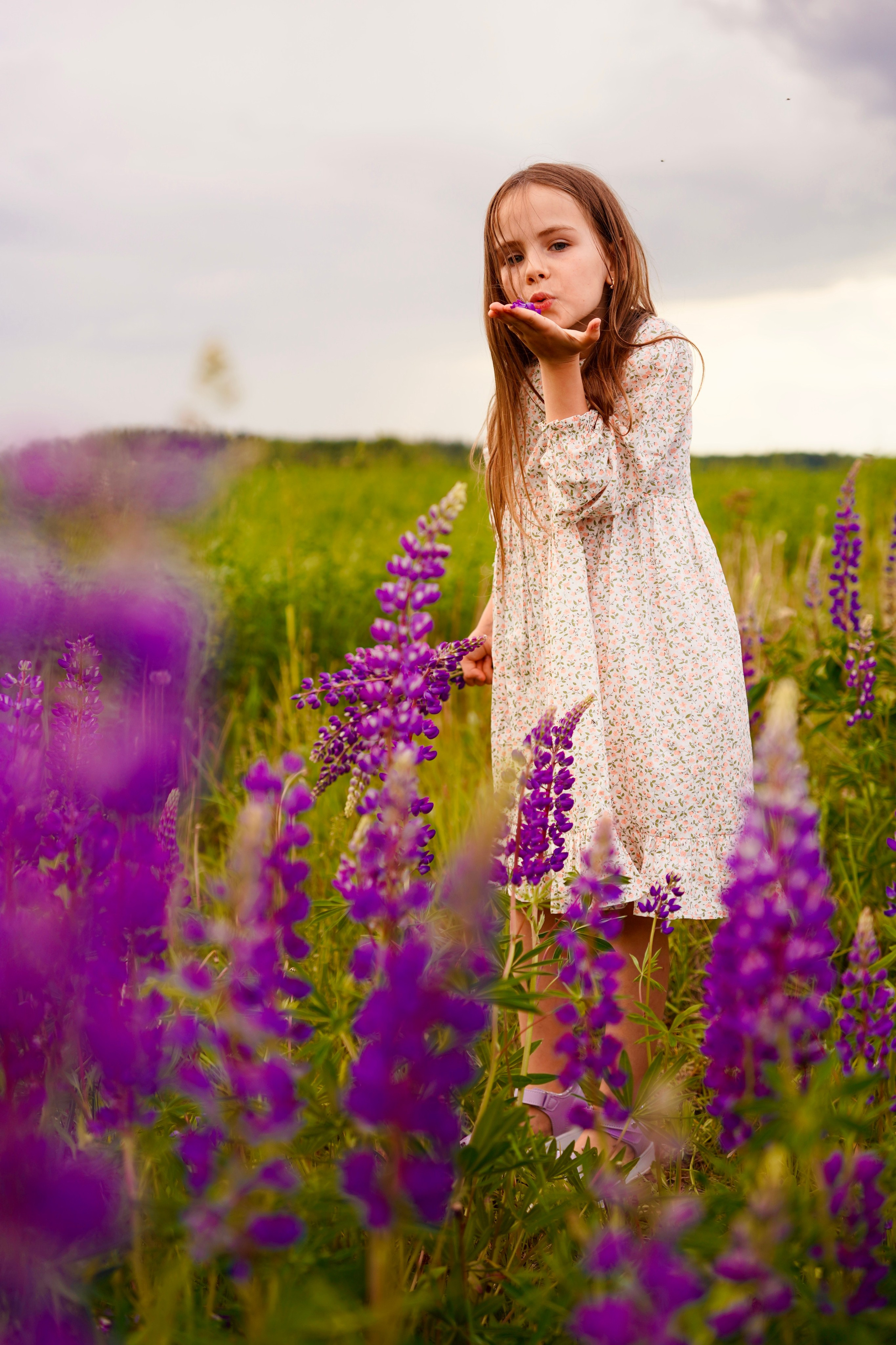 Когда цветут люпины. Семейный и детский фотограф Александра Гвоздикова