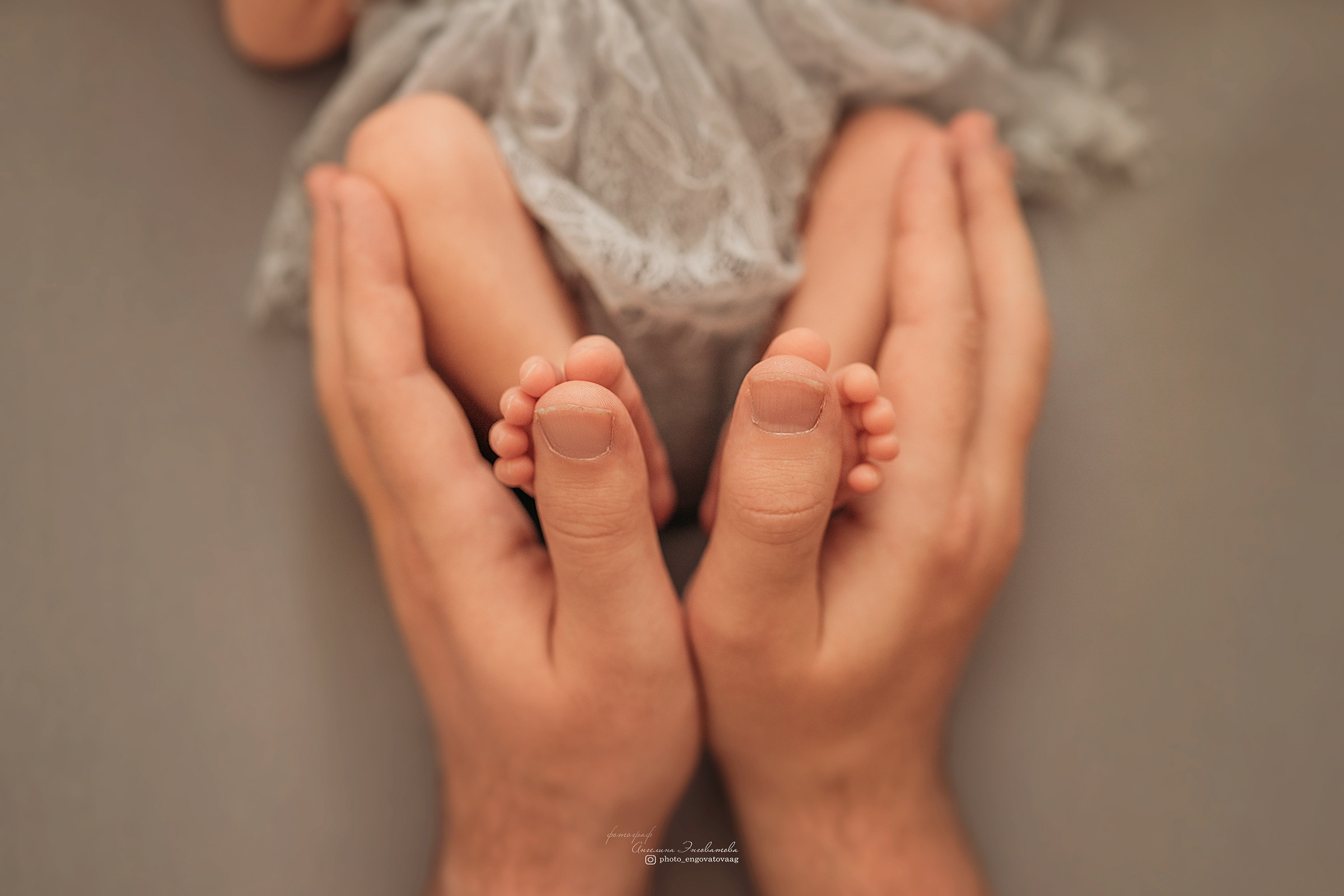 Вера 16 дней. Фотограф новорожденных в Москве Щелково и МО Ангелина Энговатова