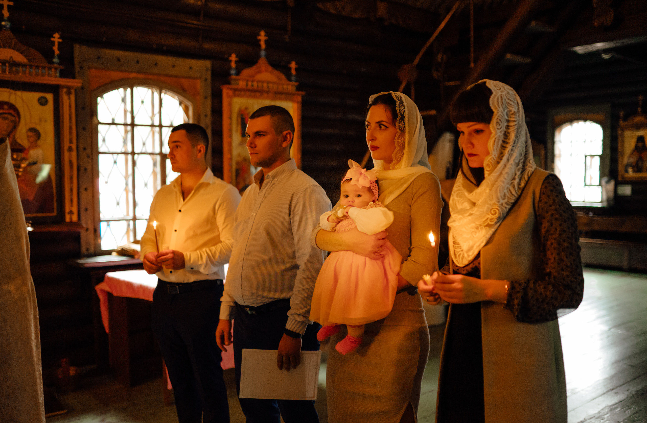 Таинство Крещения Яны. Фотограф новорожденных в Москве Щелково и МО Ангелина Энговатова