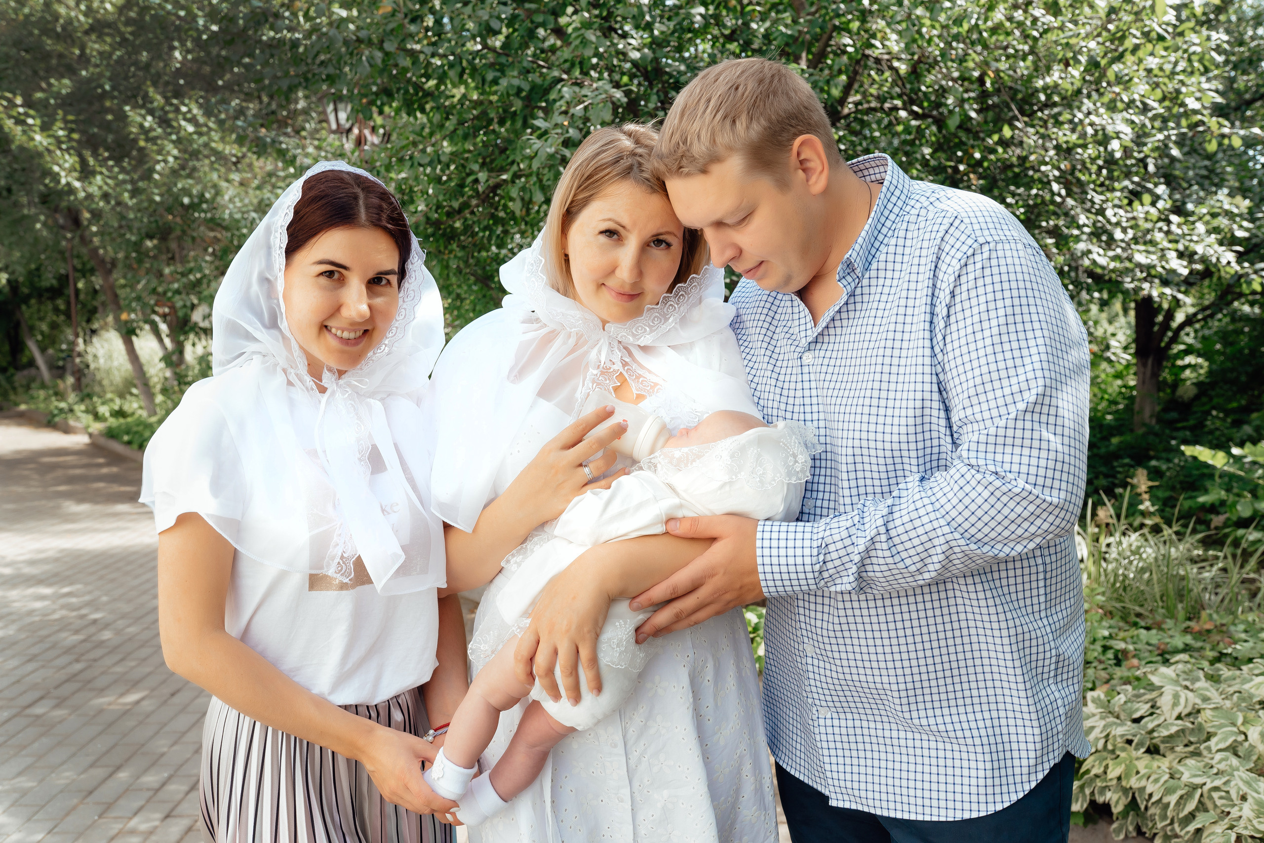 Таинство Крещения Анны. Фотограф новорожденных в Москве Щелково и МО Ангелина Энговатова