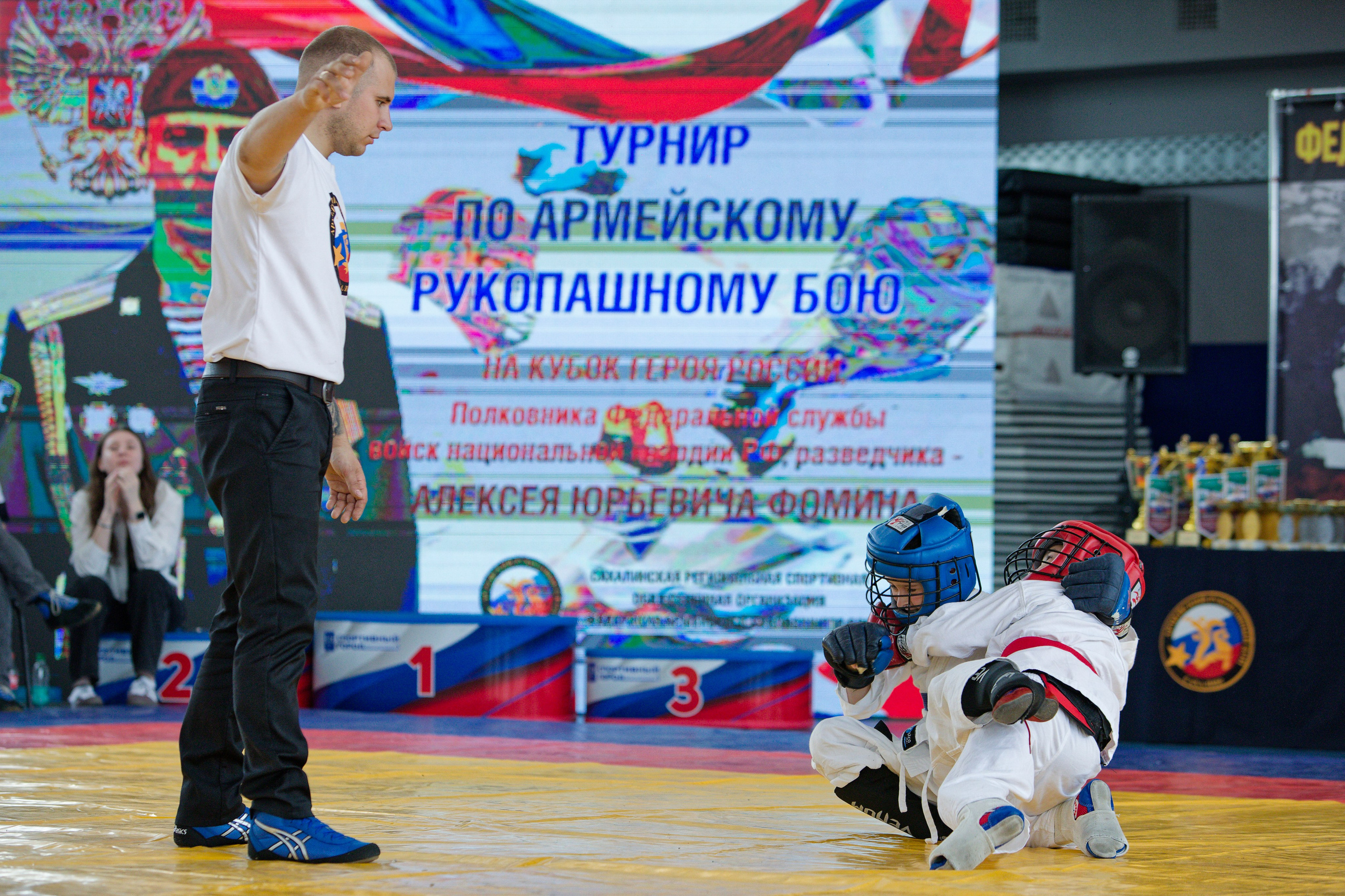 Турнир по армейскому рукопашному бою на кубок Героя России А. Ю. Фомина. Кутузов Евгений Фотограф в Южно-Сахалинске