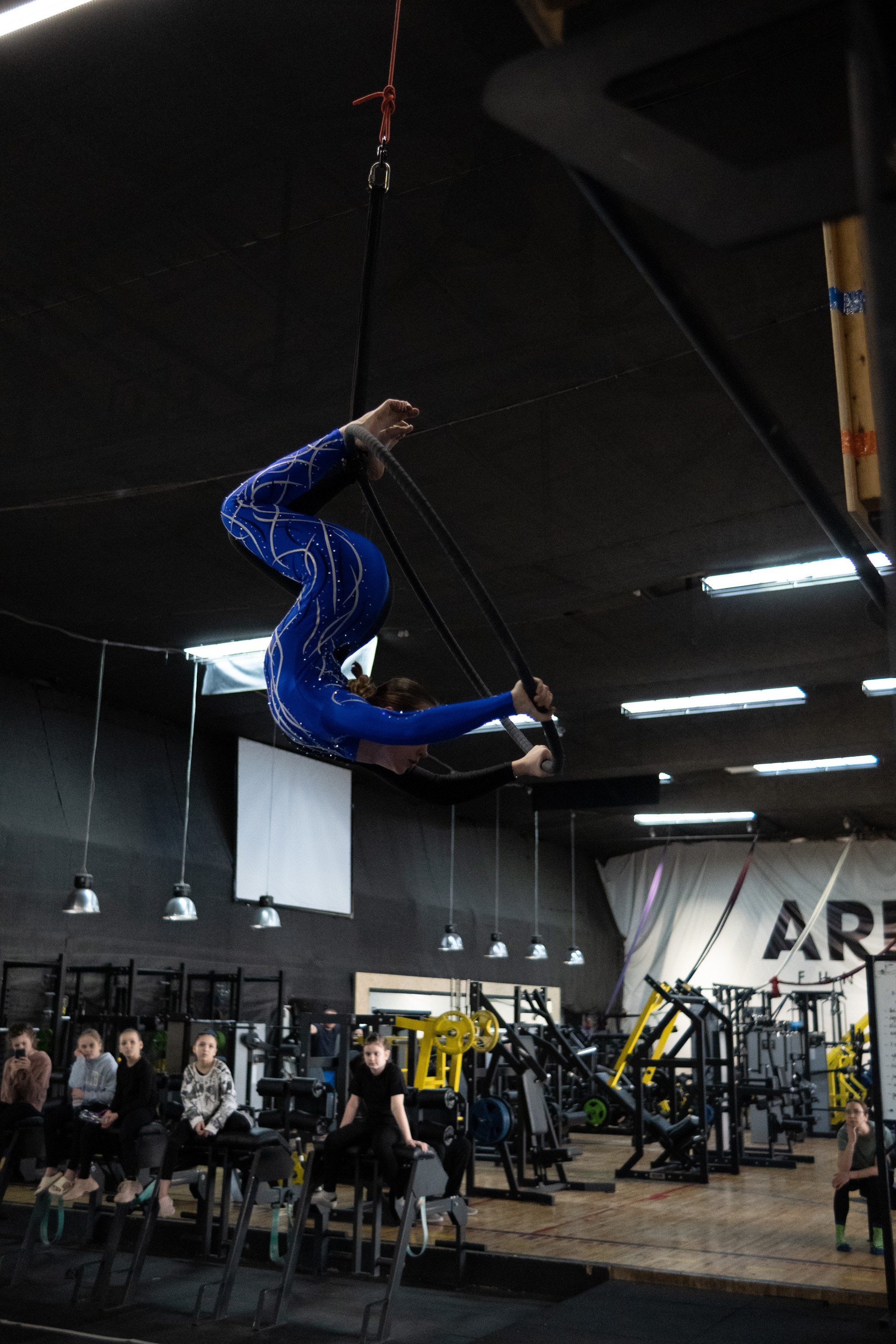 Внутриклубные соревнования по воздушной гимнастике 02.04.23