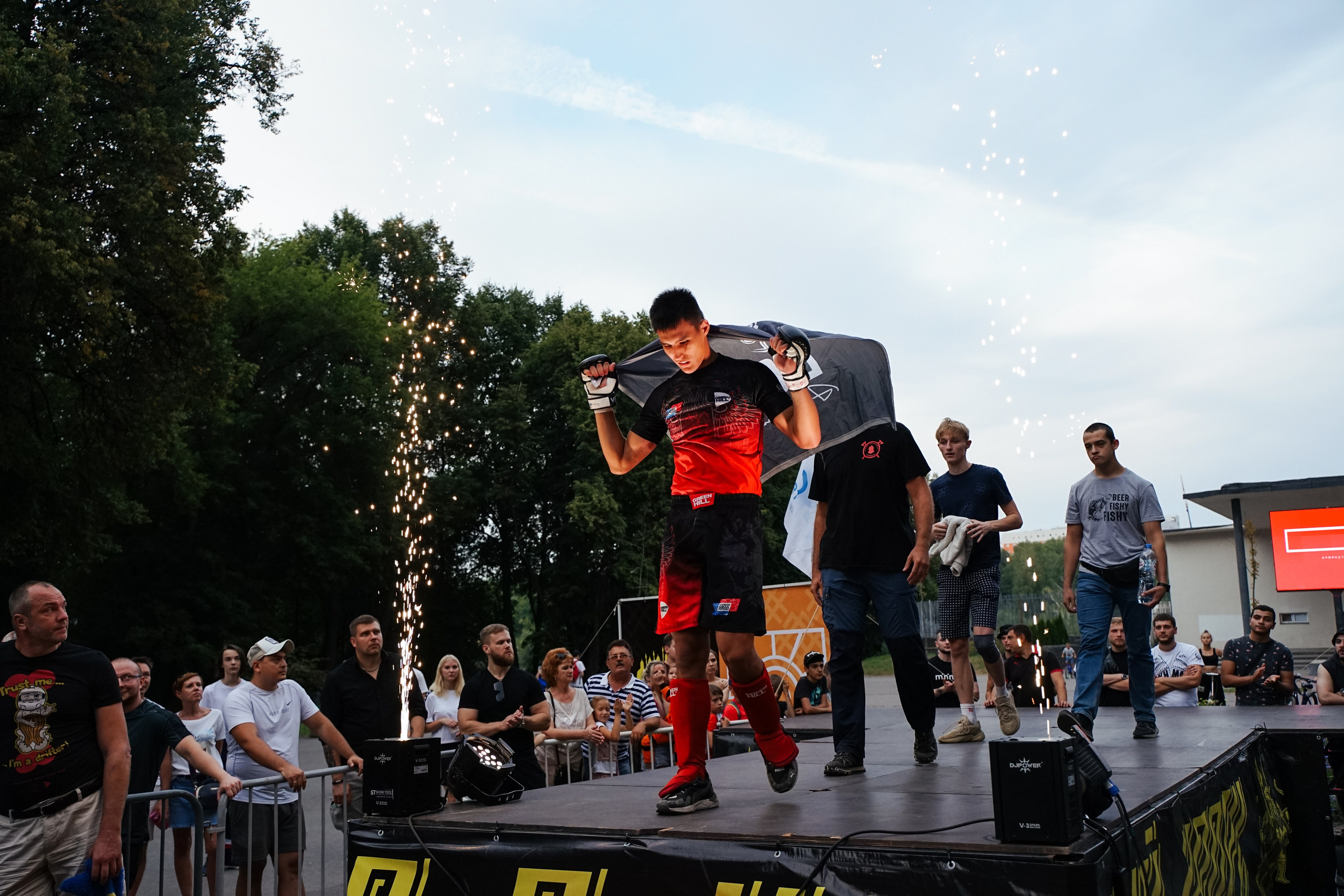 Вечер боев в ЦПКиО. Фотограф Надежда Погребняк | Рязань | Москва