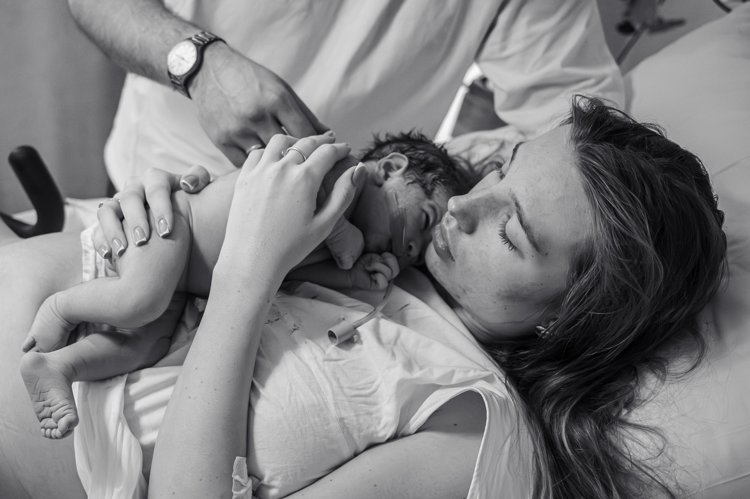 Ева родилась. Фотограф на роды СПБ Юлия Герасимова