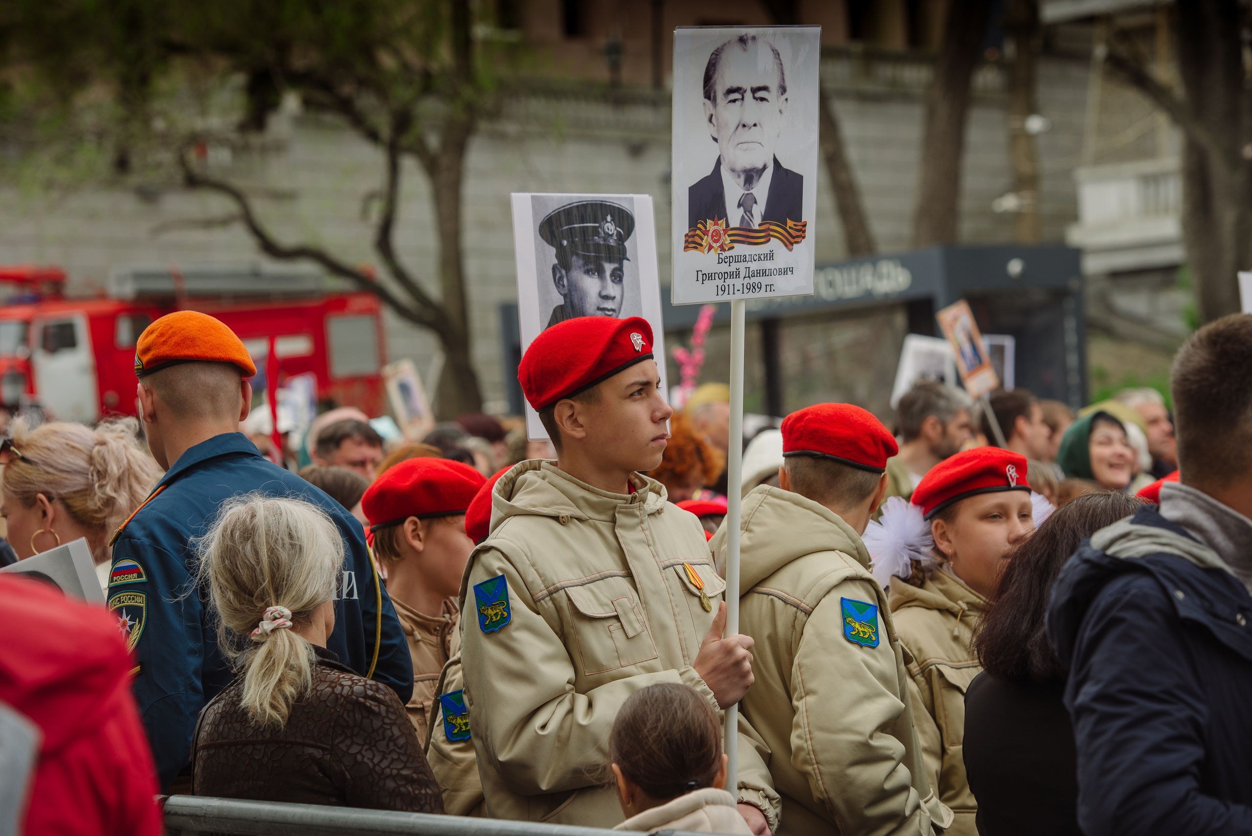 9 мая Центральная плащадь. Фотограф Мария Каюрова