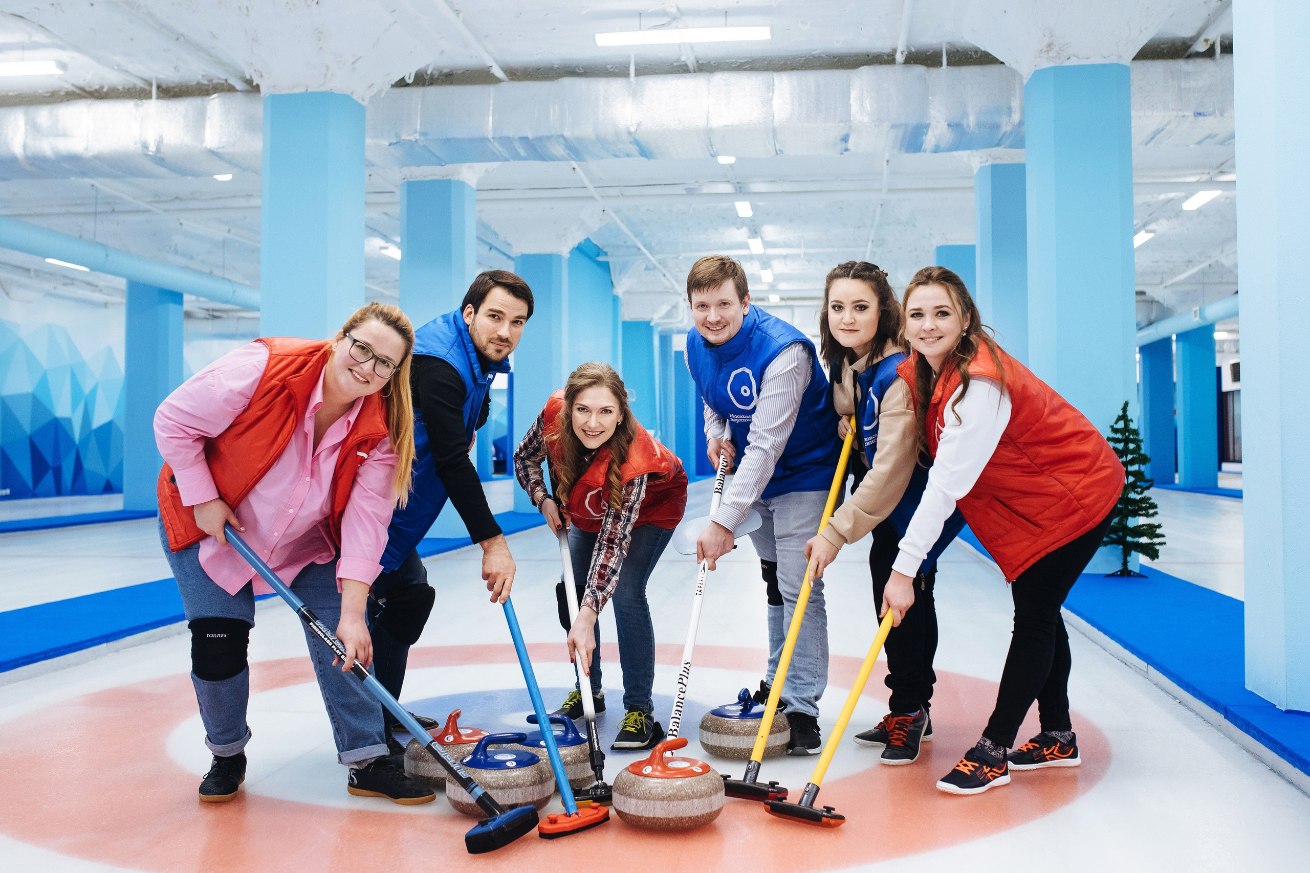 Корпоратив в кёрлинге. Свадебный и семейный фотограф Екатерина Иванова