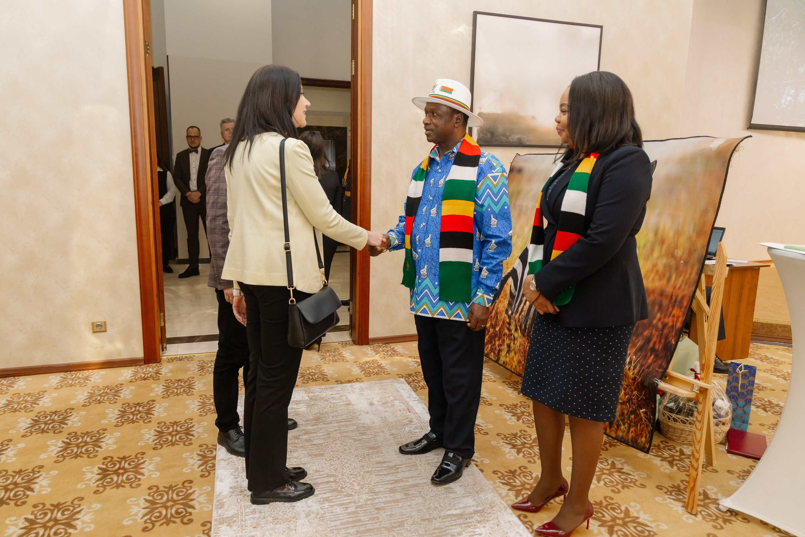 Фотосъемка делегации Посольства Зимбабве в Минске. Свадебный фотограф в Минске/Беларуси Сергей Спиридонов