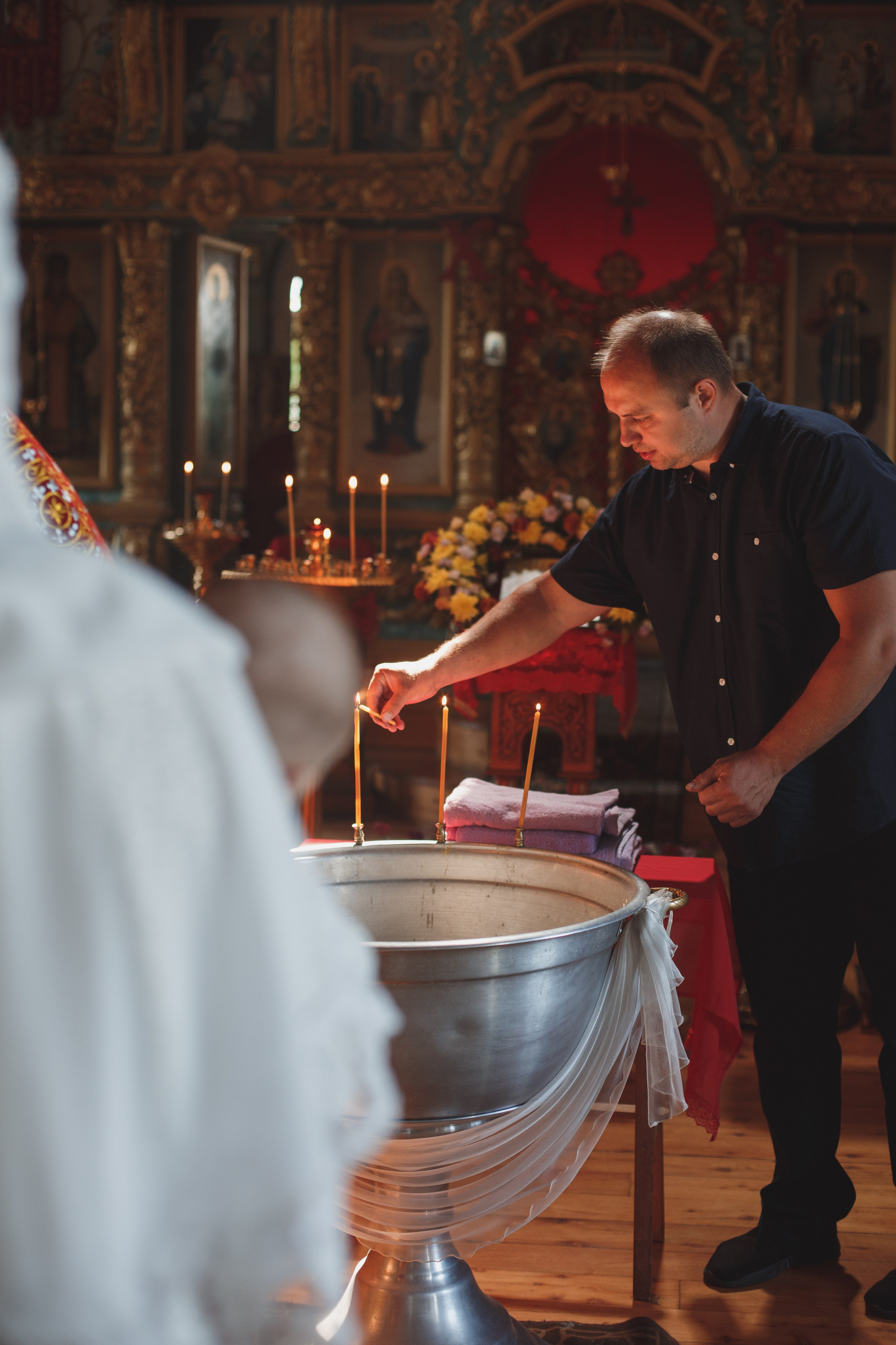 Фотосъёмка таинства крещения в Белгороде. Свадебный и контент фотограф в Белгороде Ярослав Гаврилейченко
