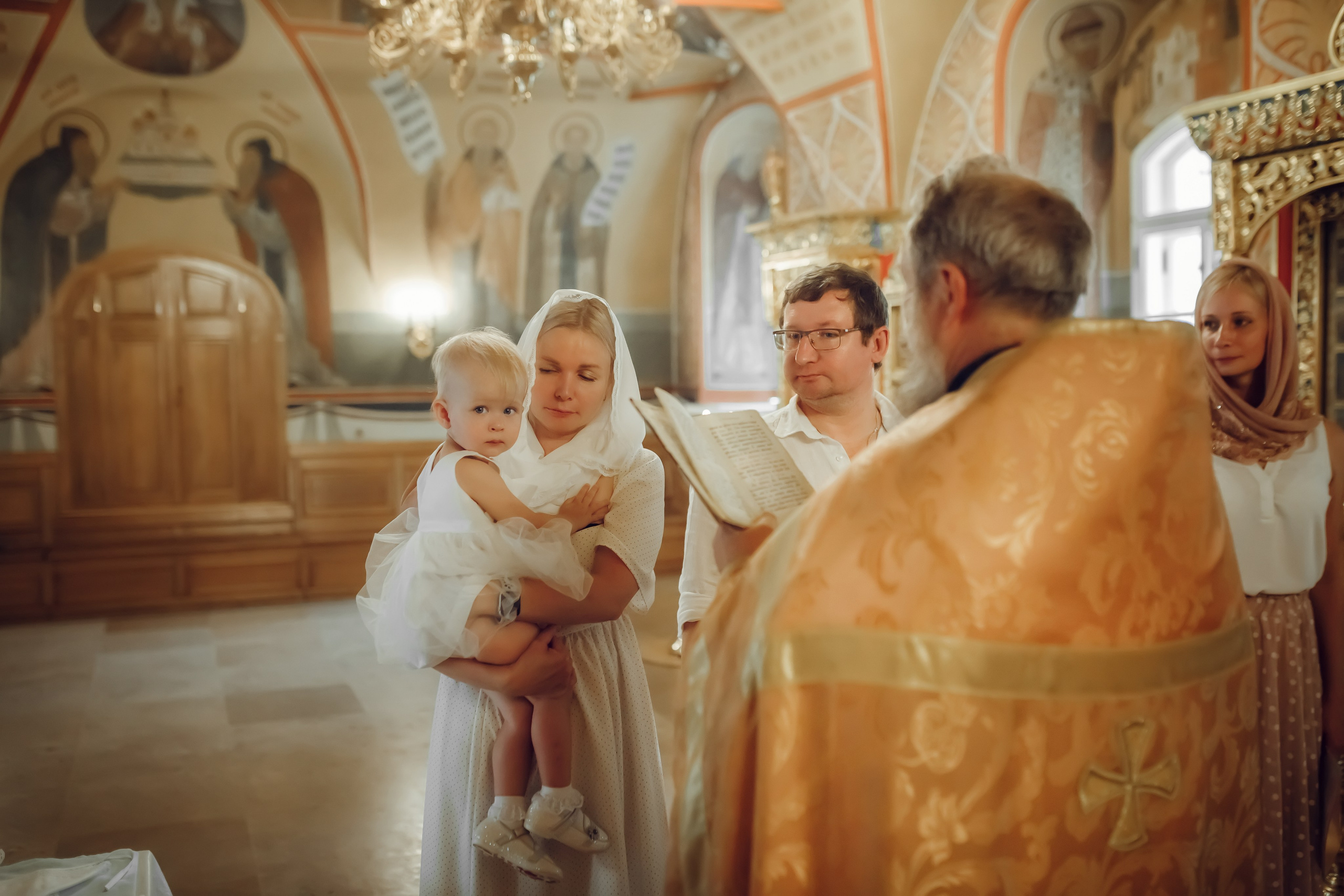 Крещение Яны. Фотограф на Крещение, семейный фотограф в Москве