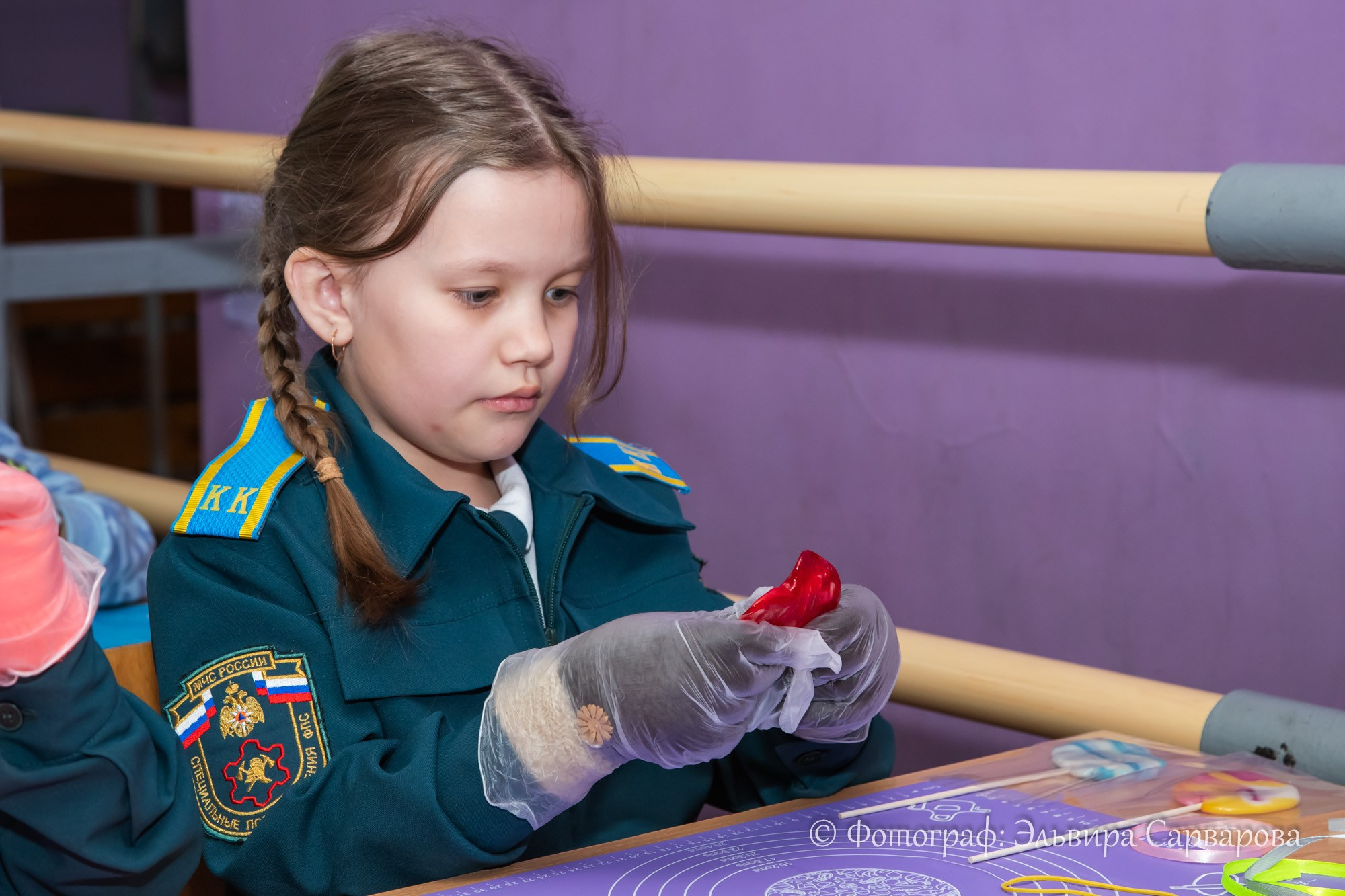 МК по карамели для ЦО 69. Репортажный Фотограф