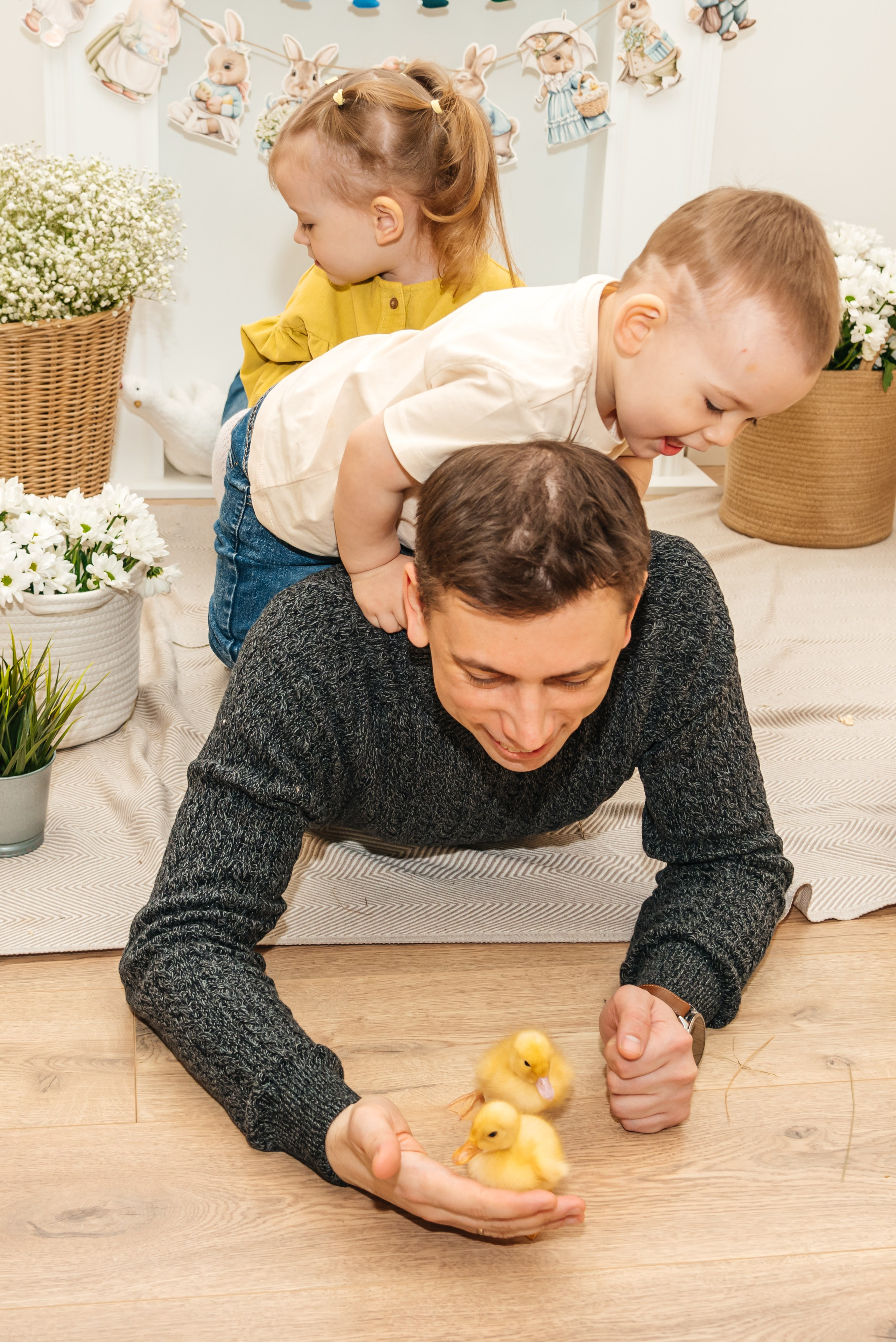 Фотодень с уточками. Свадебный и семейный фотограф в Москве Елена Брюханова