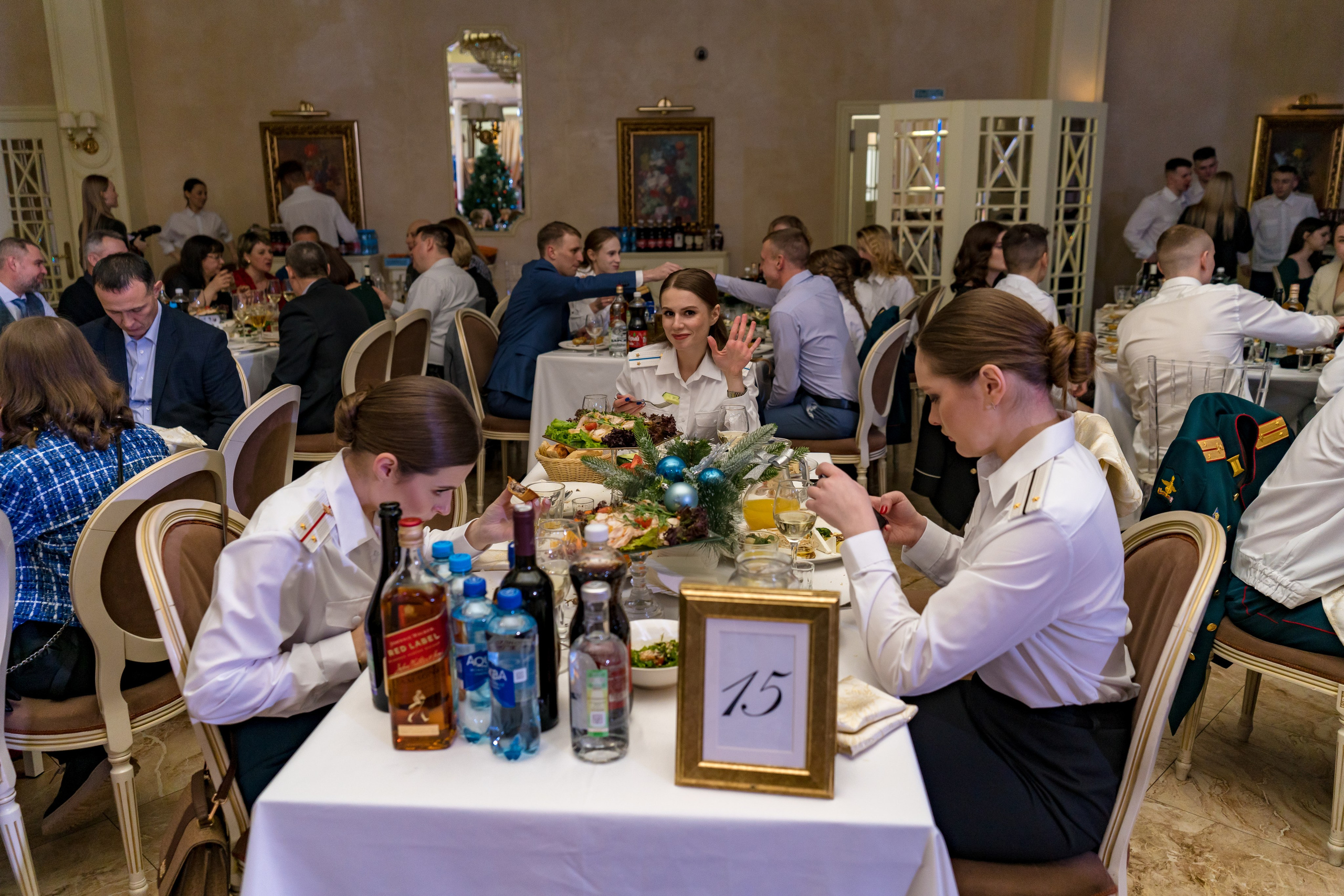 Фотосъемка выпуска военной академии и вручение дипломов