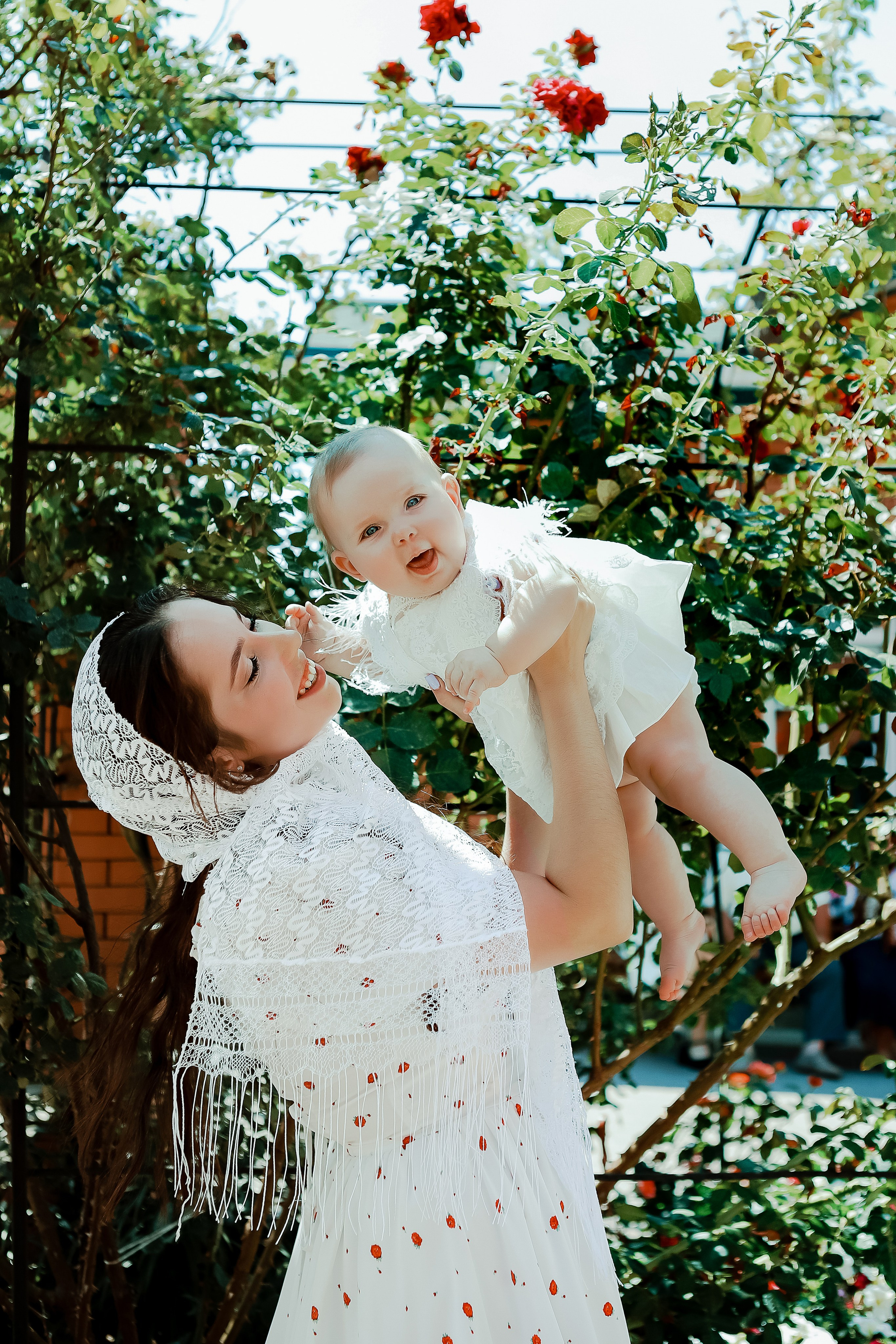 Таинство Крещения Отца и Дочери. Свадебный фотограф Евгения Фролова г. Каменск-Шахтинский, Донецк, Ростов