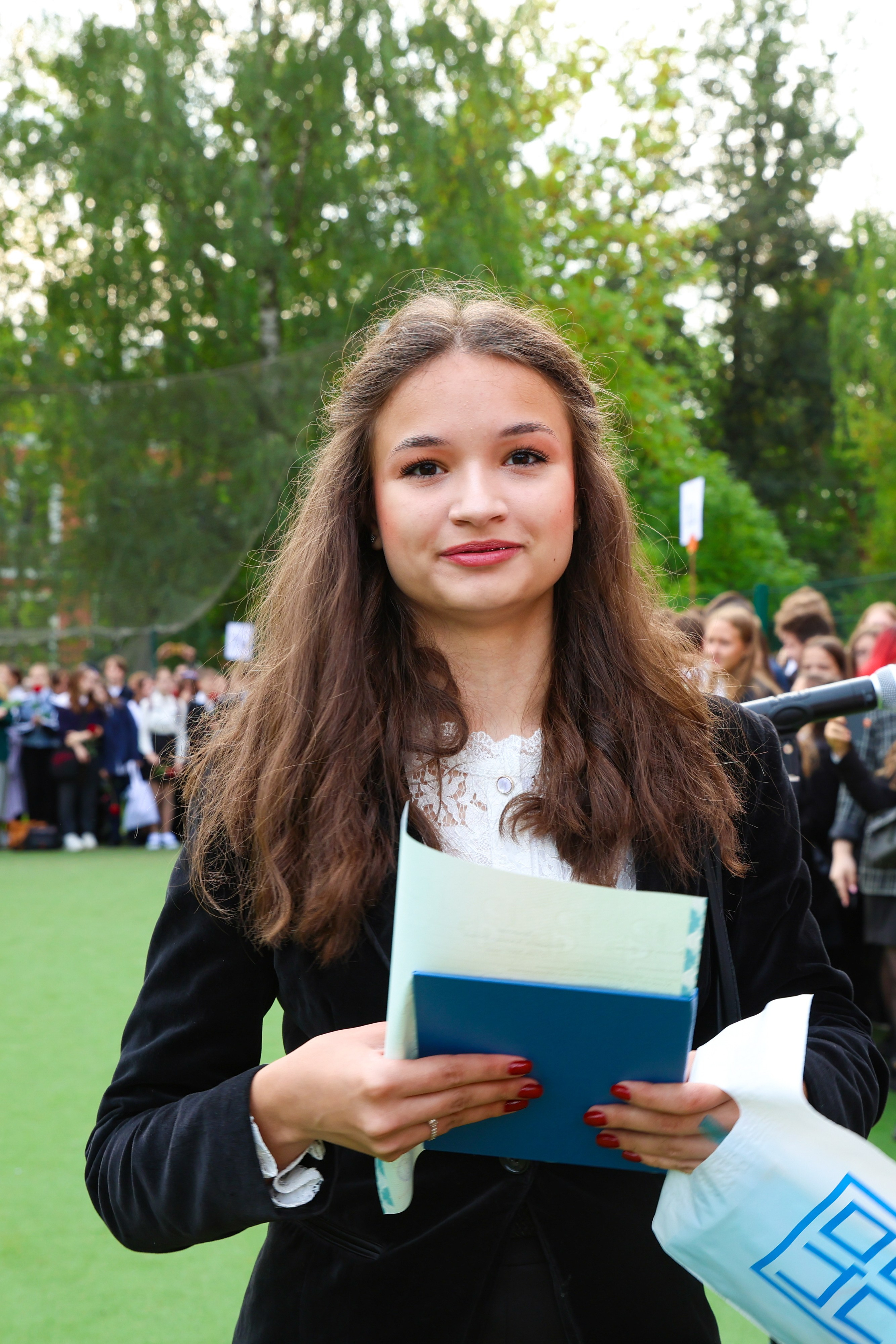 1 сентября в школе № 500. Фотограф Дарья Попова