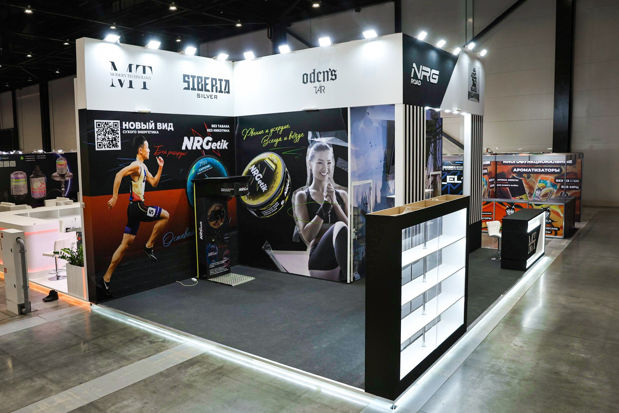 Застройка Hookah Club Show. Фотограф Дарья Попова