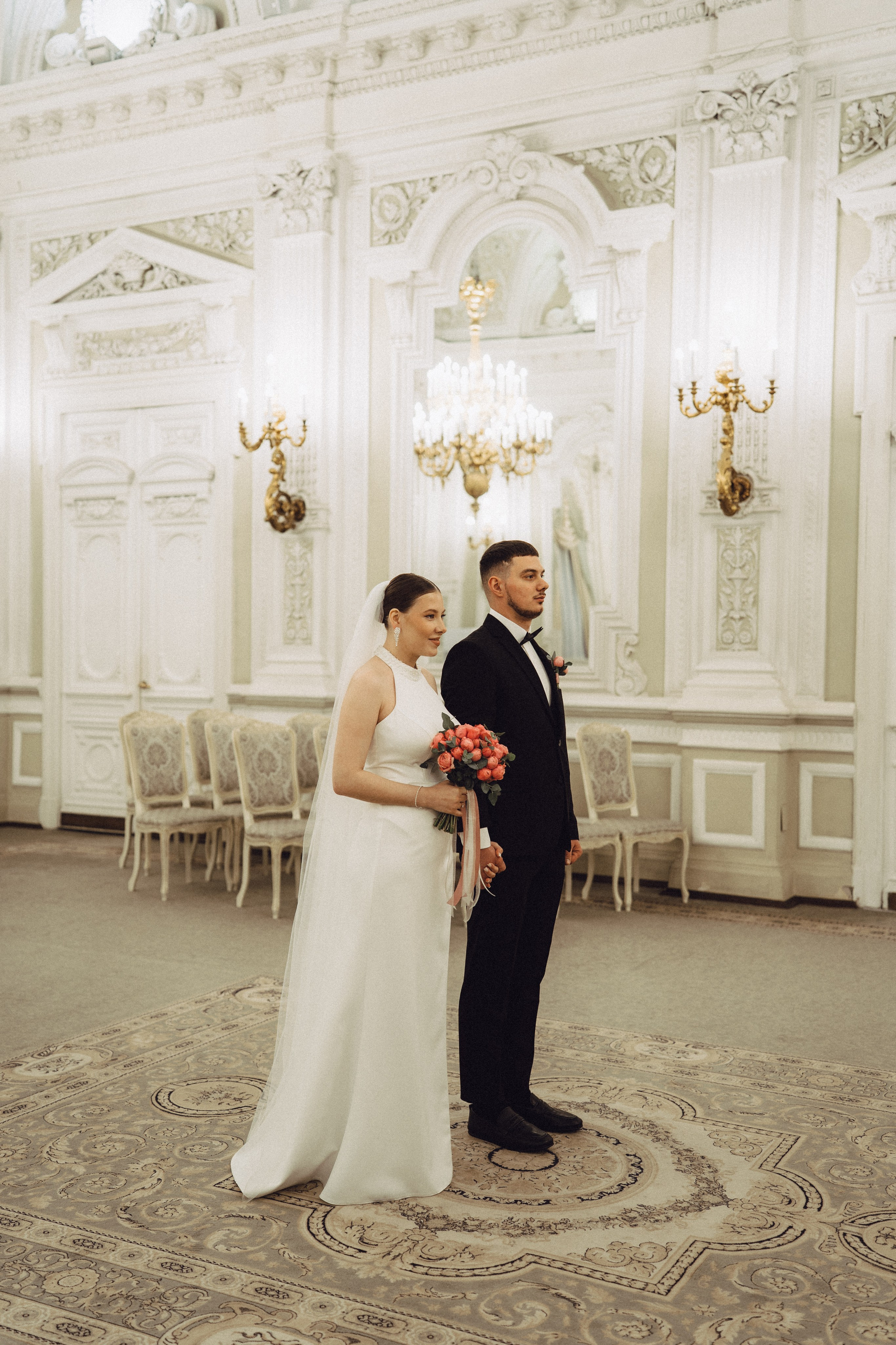 СВАДЕБНАЯ СЬЕМКА В ПЕВОМ ДВОРЦЕ БРАКОСОЧЕТАНИЯ. Профессиональный фотограф, Санкт-Петербург — Виктория Богомолова