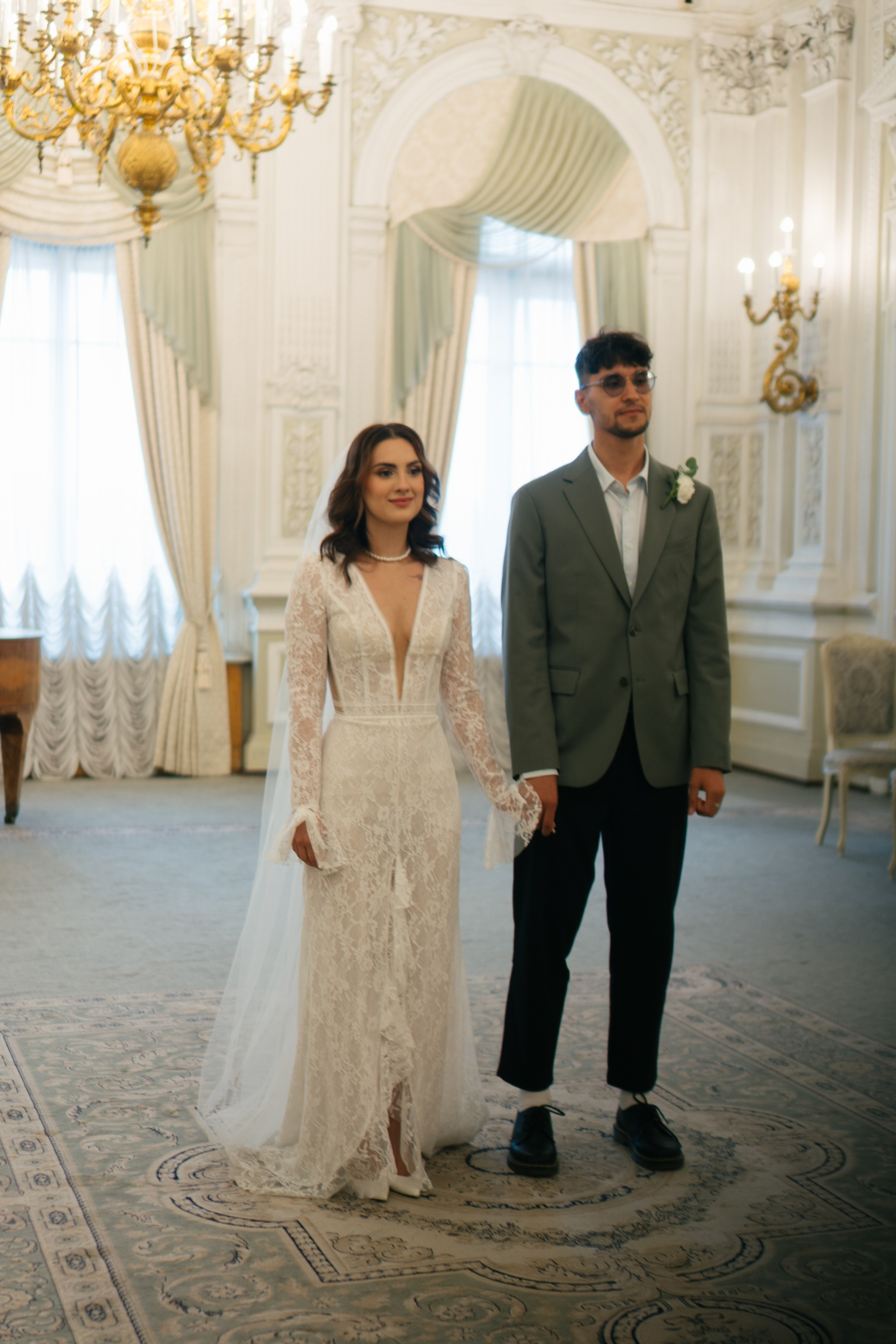 СВАДЕБНАЯ СЬЕМКА В ПЕРВОМ ДВОРЦЕ БРАКОСОЧЕТАНИЯ. Профессиональный фотограф, Санкт-Петербург — Виктория Богомолова