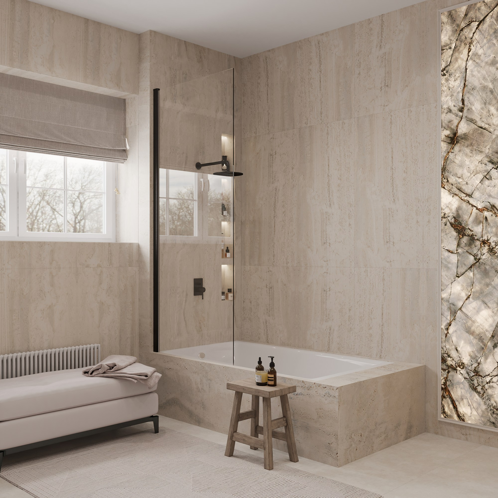 Второй этаж 2-х этажного дома. Интерьерный 3Д Визуализатор Маргарита Оберемко