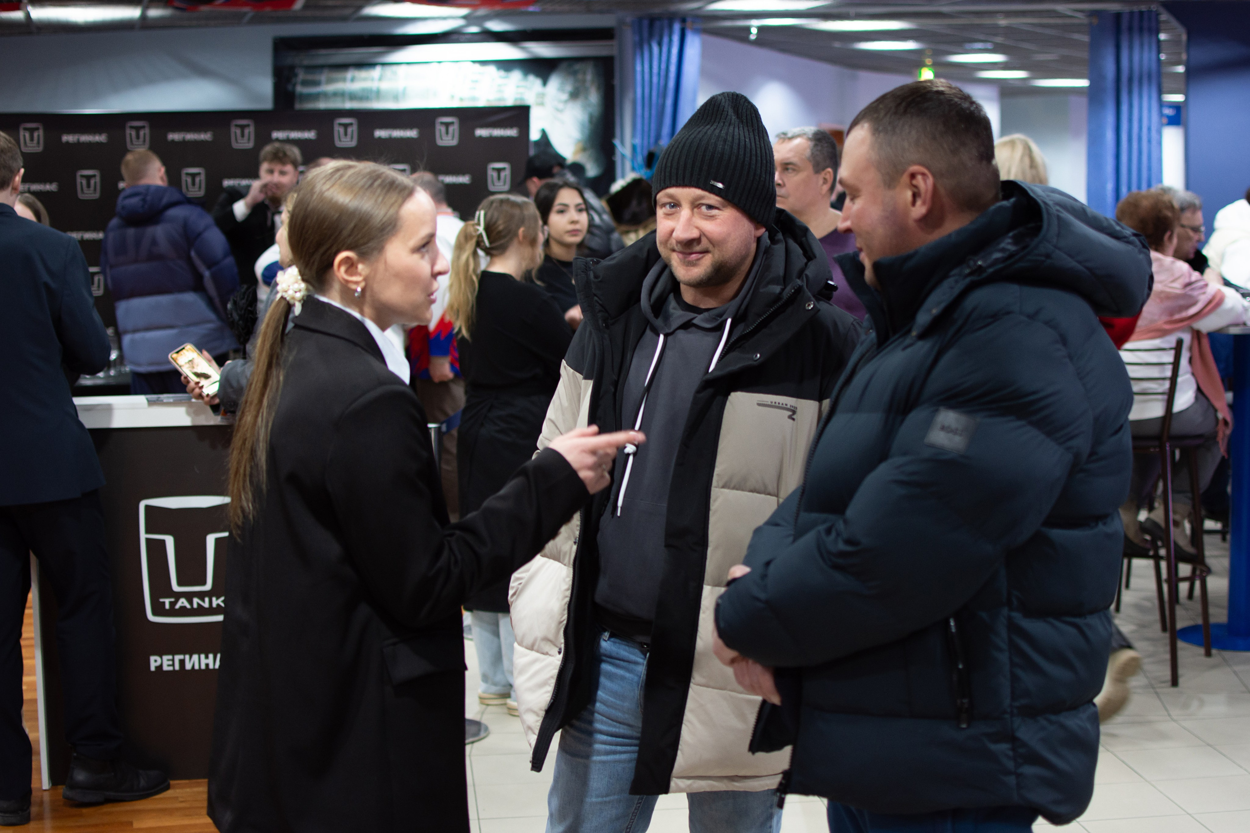 Призетация ТАНК в арене Металлург. Evgeniy Roslov