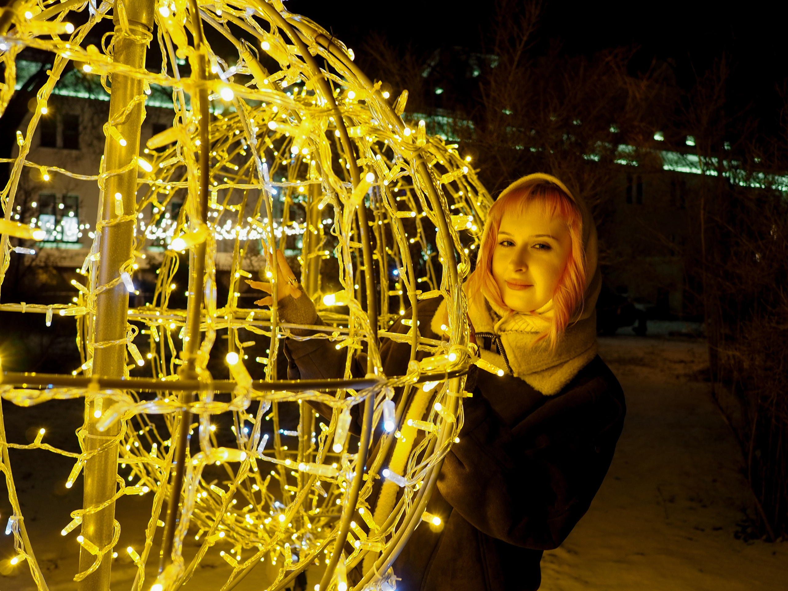 Ночная илюминация. Профессиональная фотография от VladEstaf_StyloQArt: портреты, репортажи, семья