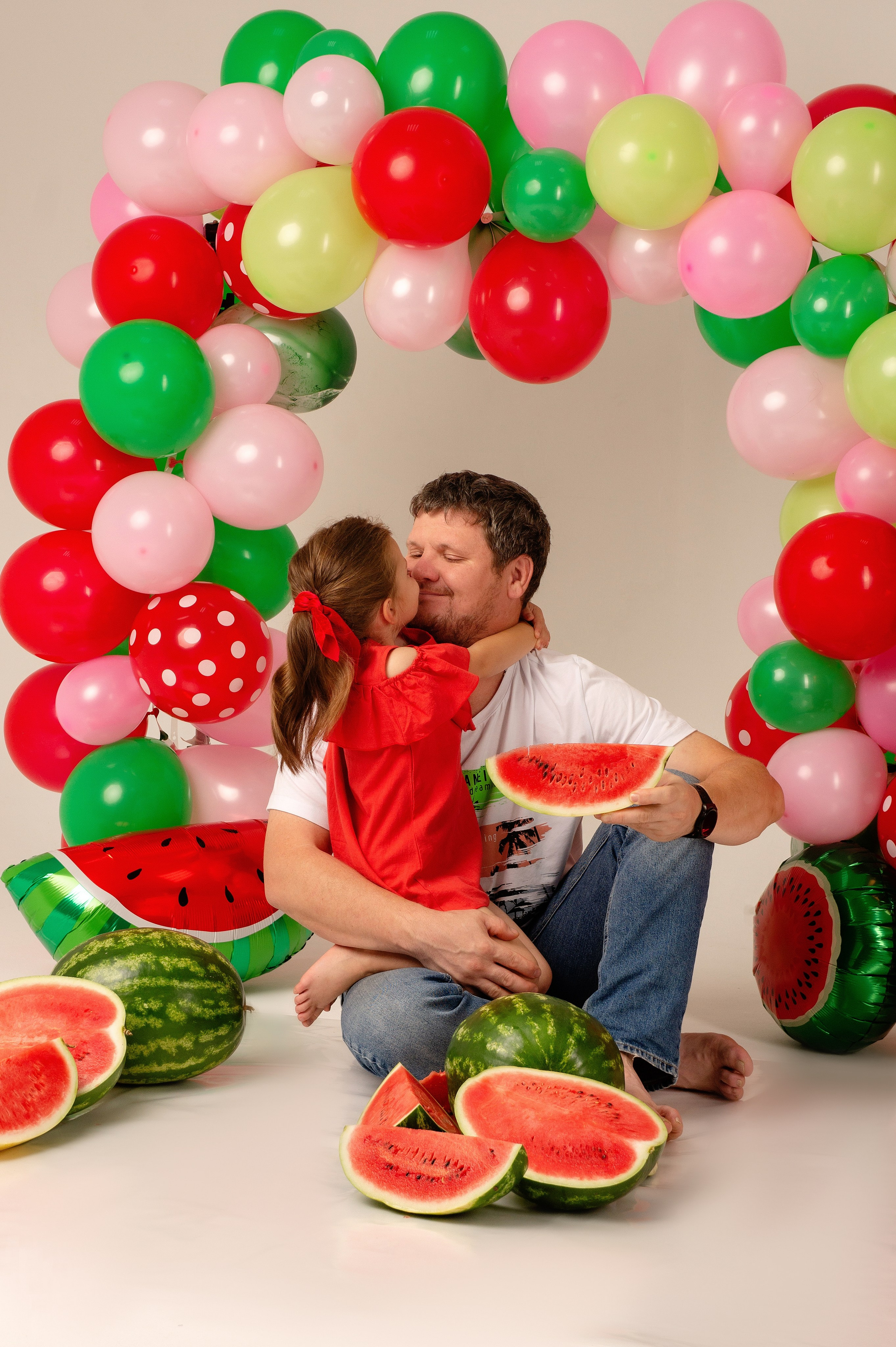 Диана и арбузы. Фотограф беременности в Екатеринбурге Илона Филатьева