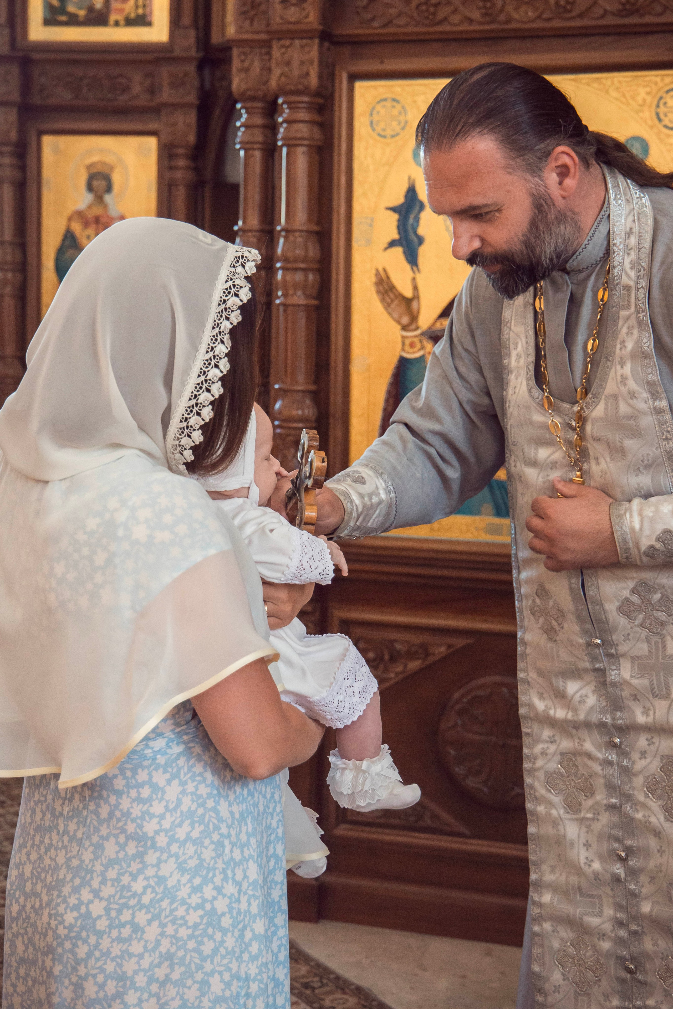 Крещение Арины в Церкви Николая Чудотворца в Грабцево