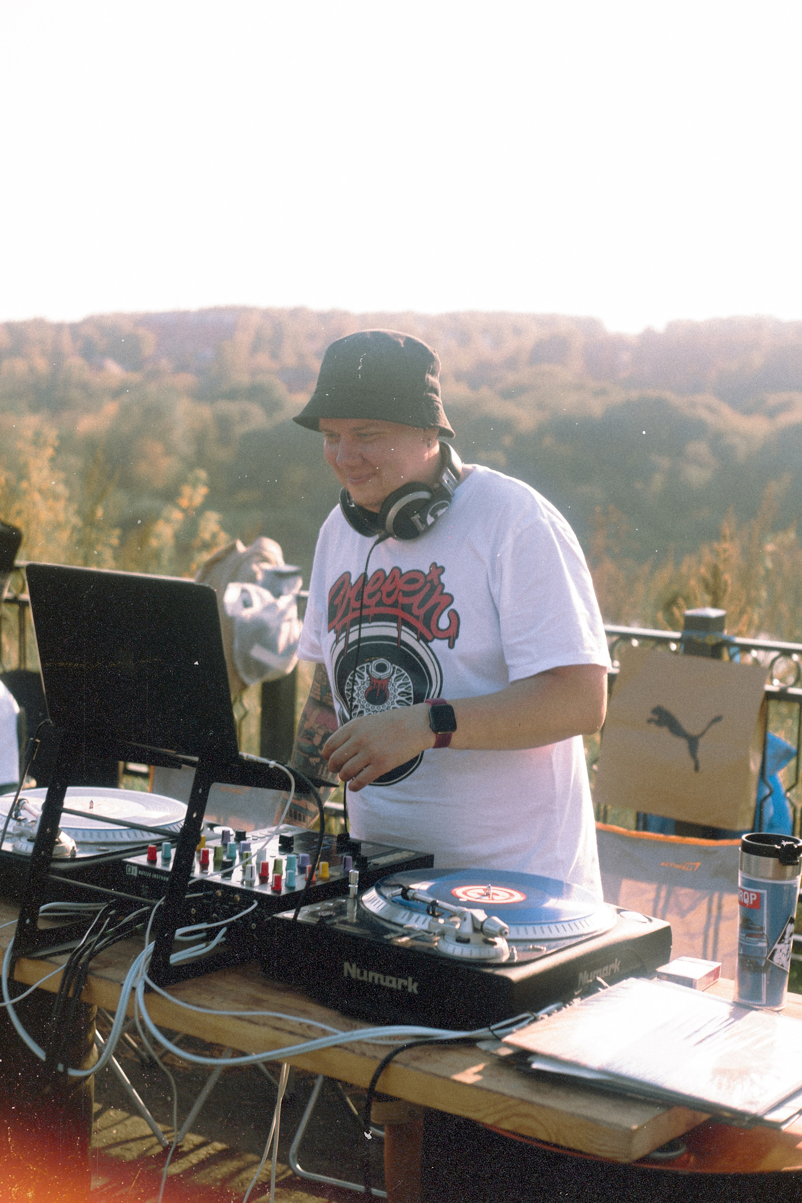 Репортажная фотосъёмка SMD Weekend в Калуге обработанные под плёнку