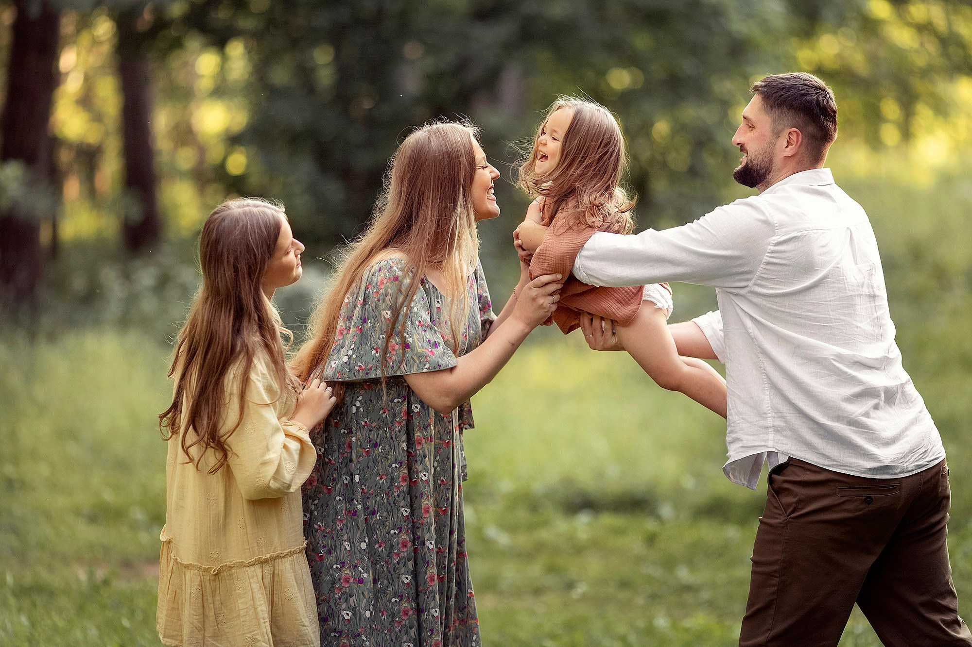 Семейная съемка на природе. Семейный фотограф Татьяна Надеждина | Москва, Московская область, Ярославль
